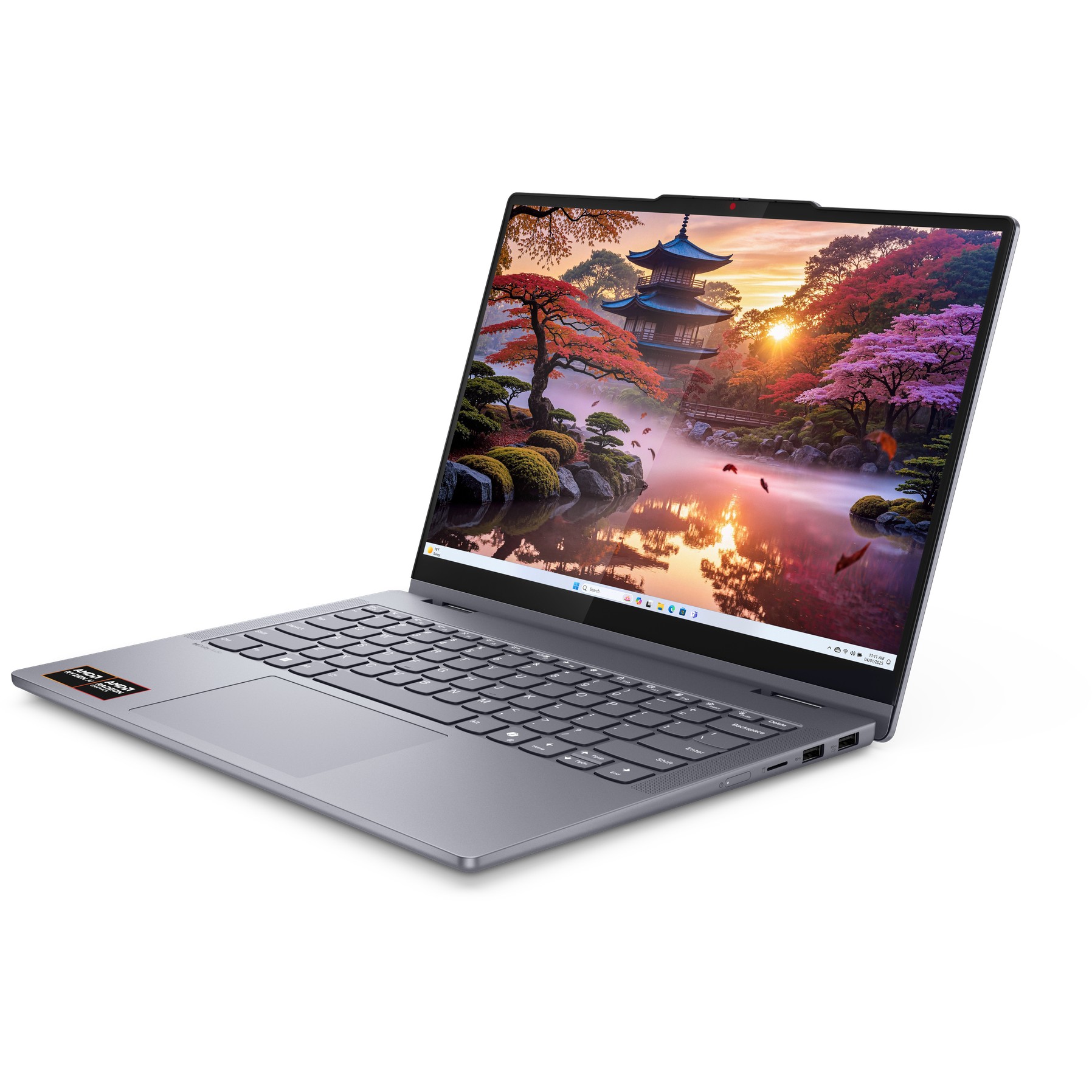 Laptop LENOVO IdeaPad 5 2-in-1 14AKP10 14" WUXGA OLED Ryzen 7 3500U 16GB/512GB Win11 – internacionalna non HR tipkovnica-10