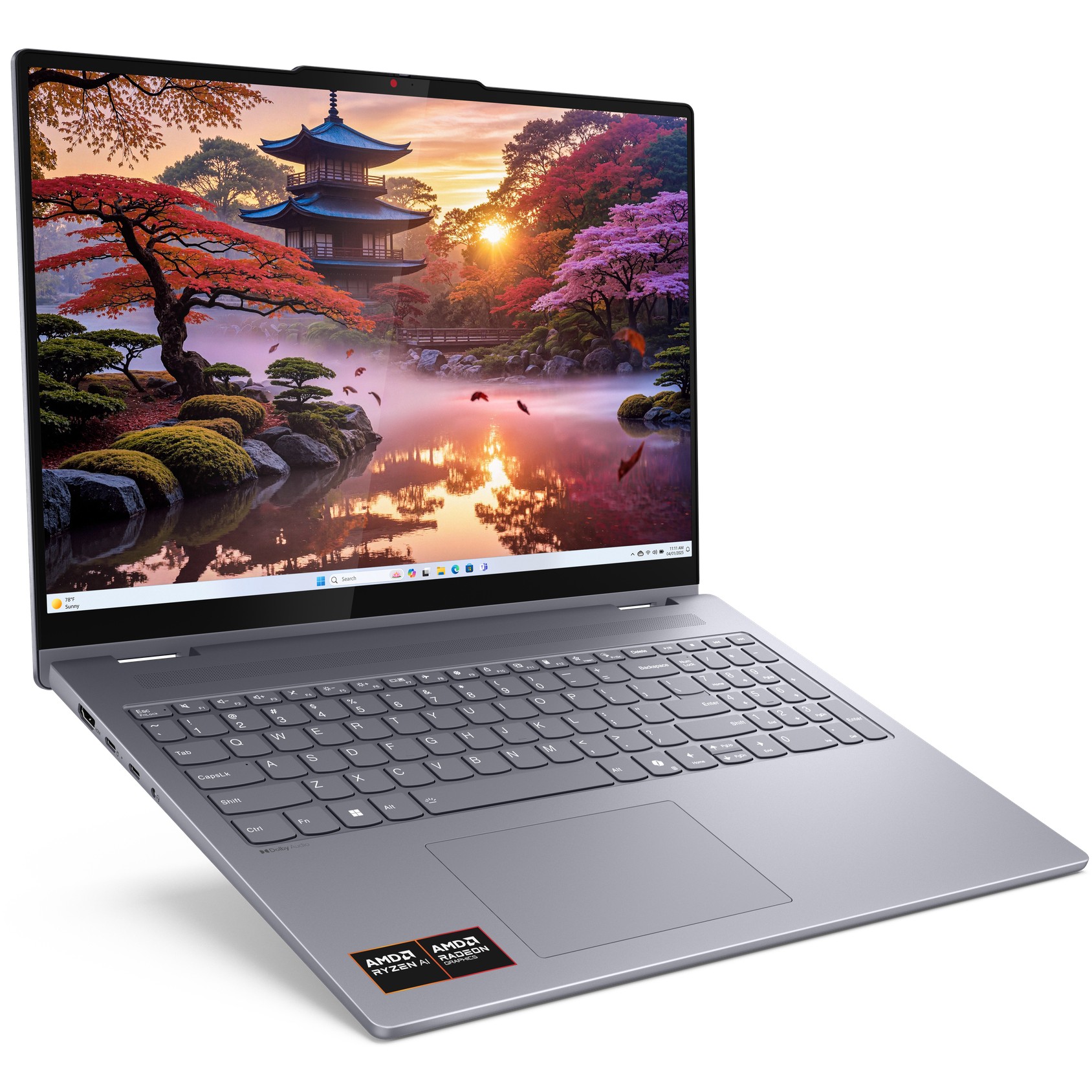Laptop LENOVO IdeaPad 5 2-in-1 16AKP10 (16" WUXGA, Ryzen AI 7 350, 16GB, 1TB SSD, W11 Home) – internacionalna non HR tipkovnica-3