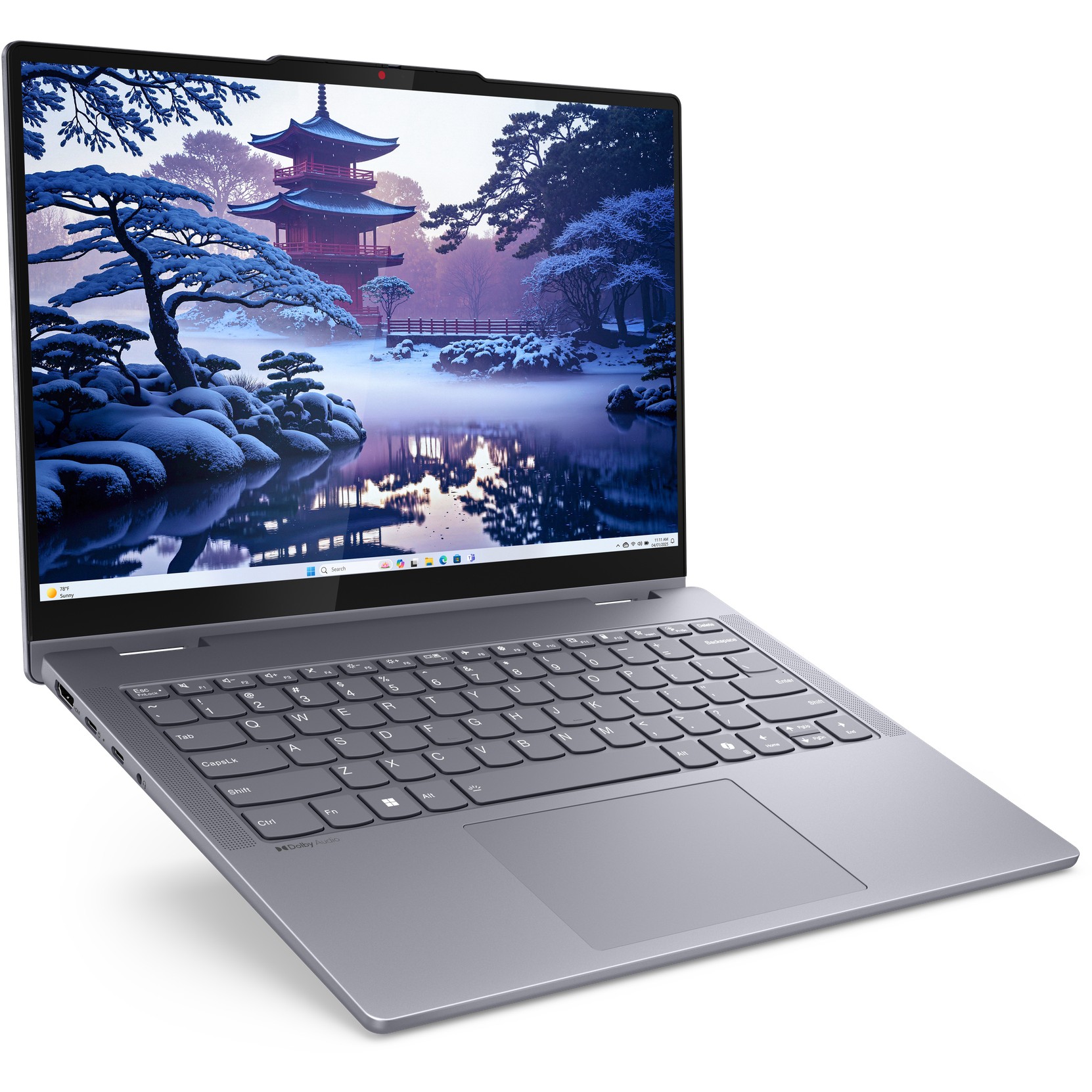 Laptop LENOVO IdeaPad 5 2-in-1 14IAL10 14" WUXGA Touch (Core Ultra 5, 16GB RAM, 512GB SSD, Windows 11) – internacionalna non HR tipkovnica-3