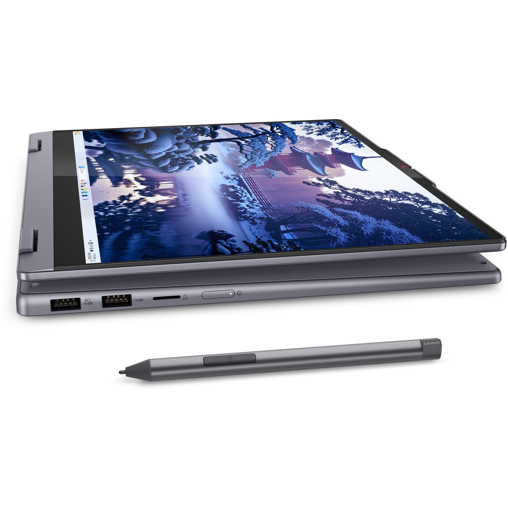 Laptop LENOVO IdeaPad 5 2-in-1 14IAL10 14" WUXGA Touch (Core Ultra 5, 16GB RAM, 512GB SSD, Windows 11) – internacionalna non HR tipkovnica-5