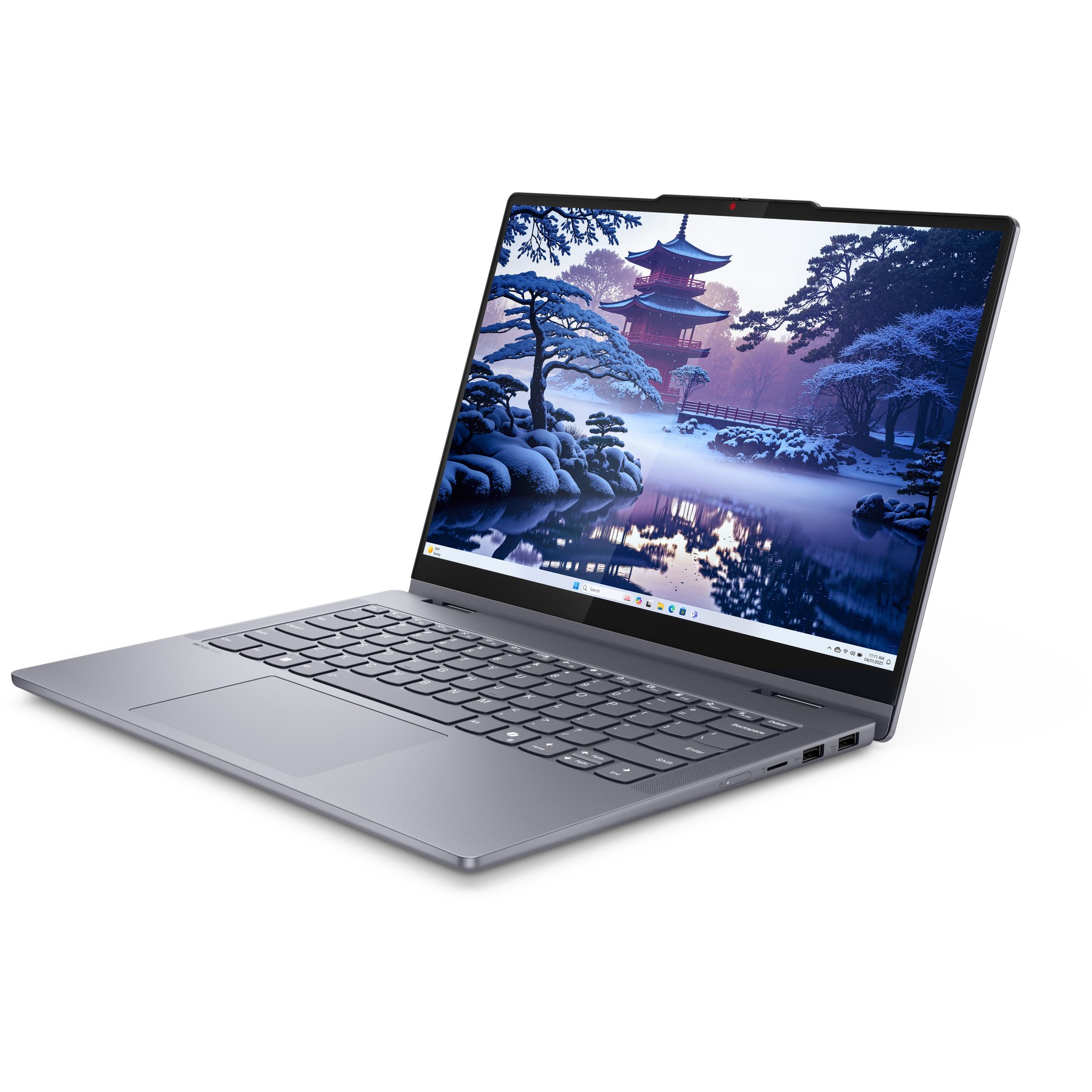 Laptop LENOVO IdeaPad 5 2-in-1 14IAL10 14" WUXGA Touch (Core Ultra 5, 16GB RAM, 512GB SSD, Windows 11) – internacionalna non HR tipkovnica-9