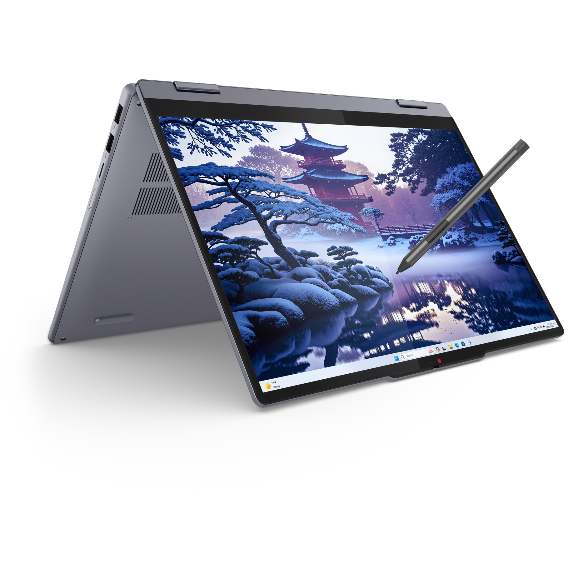 Laptop LENOVO IdeaPad 5 2-in-1 14IAL10 14" WUXGA Touch (Core Ultra 5, 16GB RAM, 512GB SSD, Windows 11) – internacionalna non HR tipkovnica-15