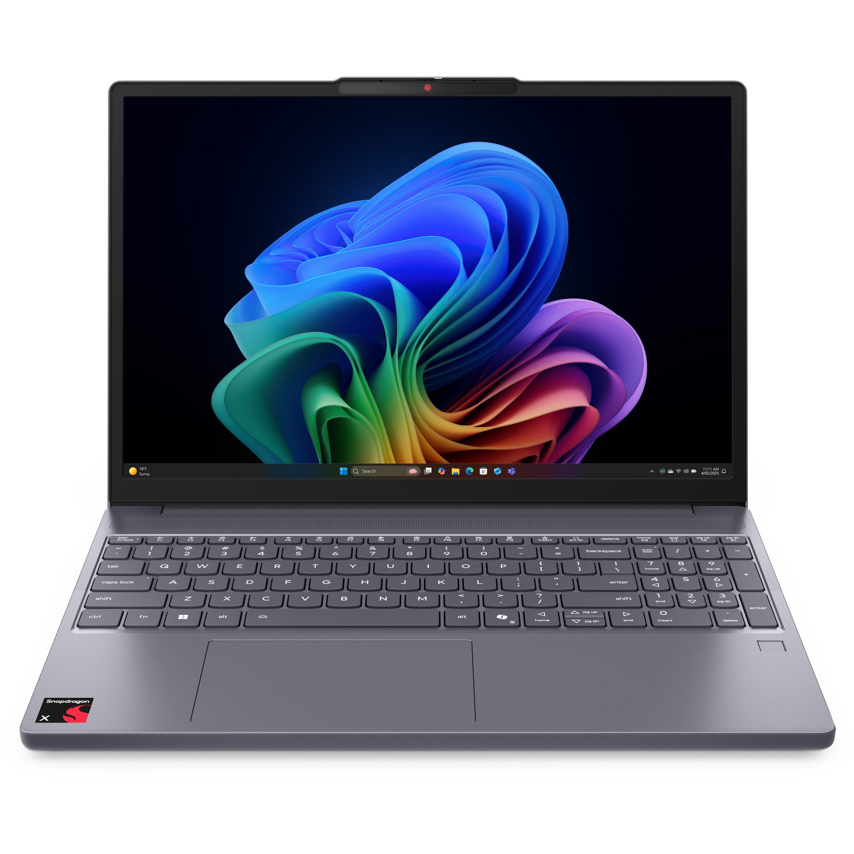 Laptop LENOVO IdeaPad Slim 3 15Q8X10 (15,1" WQXGA, Intel Core i7, 24GB RAM, 1TB SSD, Windows 11, hrvatska tipkovnica, srebrna) – internacionalna non HR tipkovnica