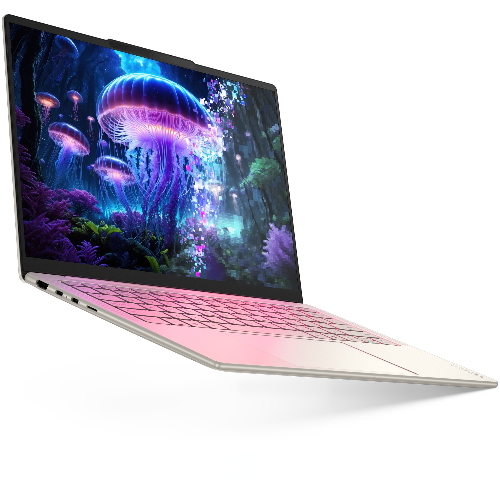 Laptop LENOVO Yoga Slim 7i Aura Edition 14ILL10 (14" WUXGA OLED, Core Ultra 5 226V, 16GB RAM, 512GB SSD, Windows 11, hrvatska tipkovnica, srebrna) – internacionalna non HR tipkovnica-5