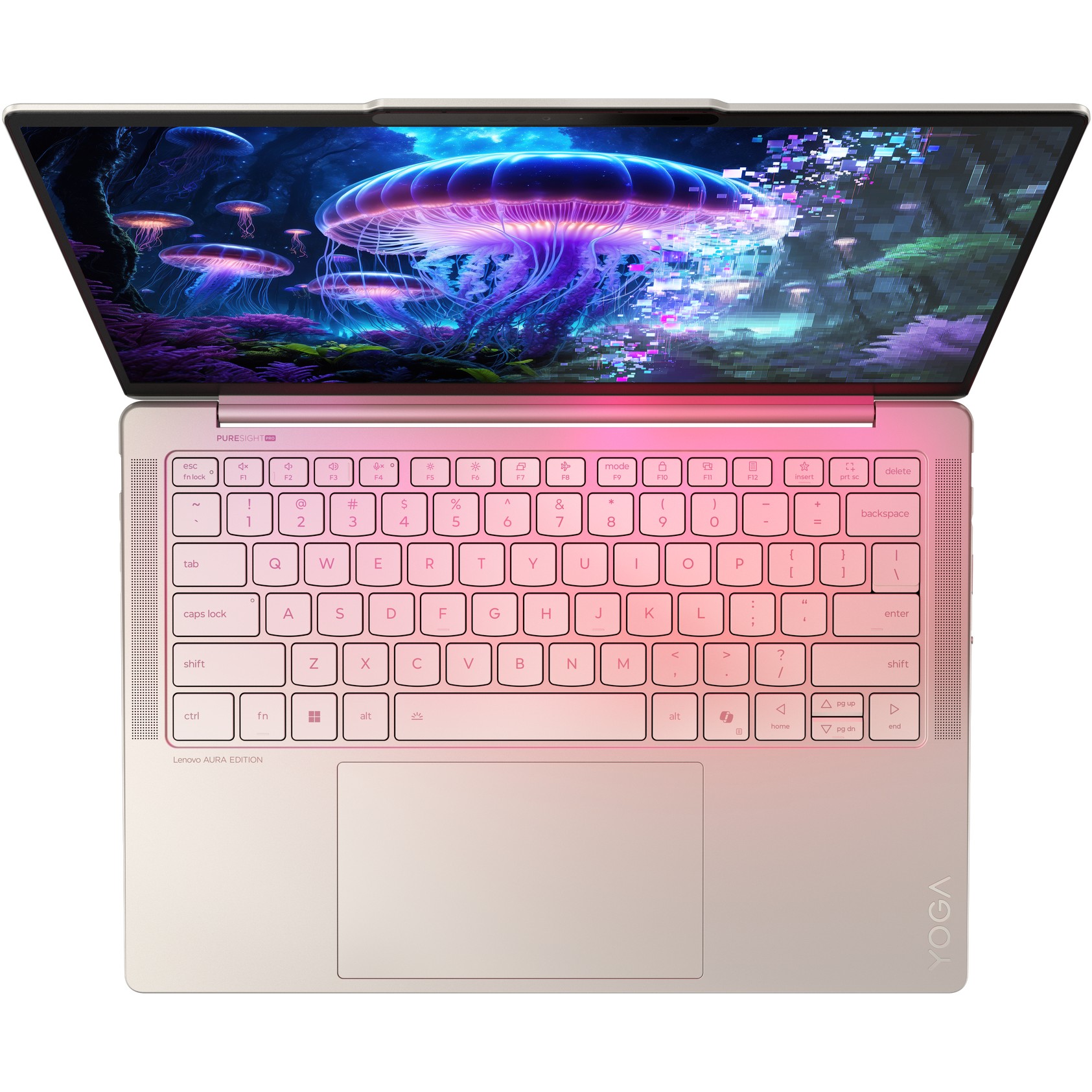 Laptop LENOVO Yoga Slim 7i Aura Edition 14ILL10 (14" WUXGA OLED, Core Ultra 5 226V, 16GB RAM, 512GB SSD, Windows 11, hrvatska tipkovnica, srebrna) – internacionalna non HR tipkovnica-9