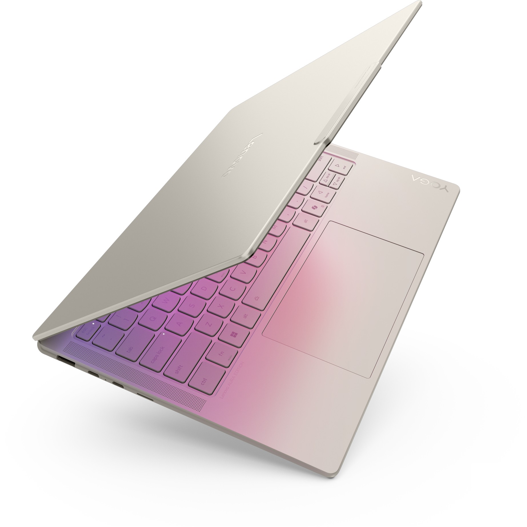 Laptop LENOVO Yoga Slim 7i Aura Edition 14ILL10 (14" WUXGA OLED, Core Ultra 5 226V, 16GB RAM, 512GB SSD, Windows 11, hrvatska tipkovnica, srebrna) – internacionalna non HR tipkovnica-12