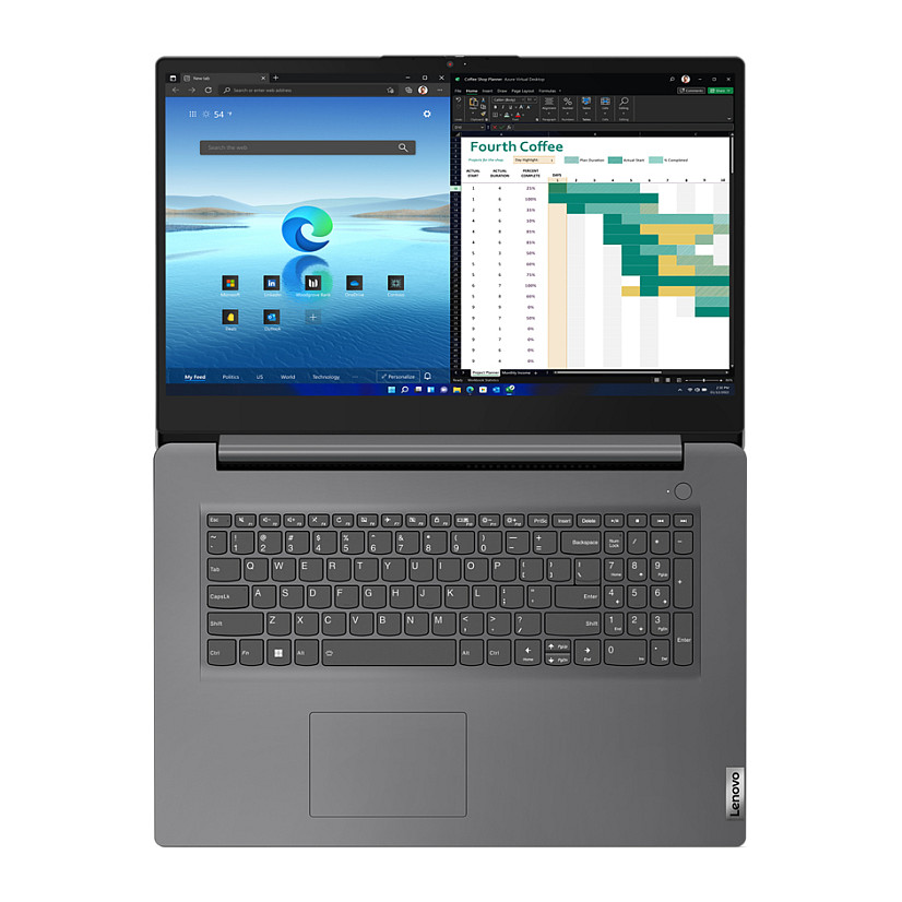 Laptop LENOVO V17 G4 IRU Intel Core i3-1315U (17,3", rezolucija, procesor, RAM, SSD/HDD, grafika, OS, jezik tipkovnice, boja) – internacionalna non HR tipkovnica-4