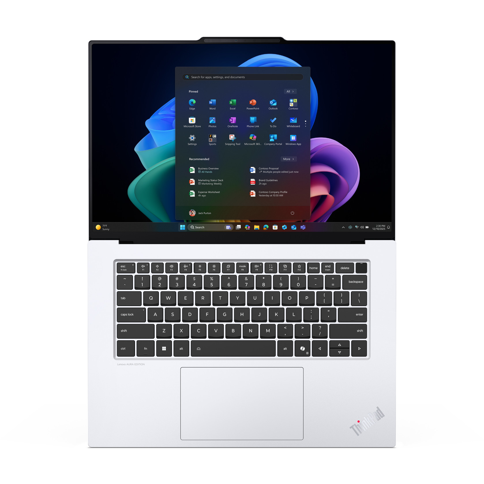 Laptop LENOVO ThinkPad X9 15 G1 (15,3" 2.8K, Intel Core Ultra 7, 32GB RAM, 1TB SSD, Windows 11 Pro) – internacionalna non HR tipkovnica-7