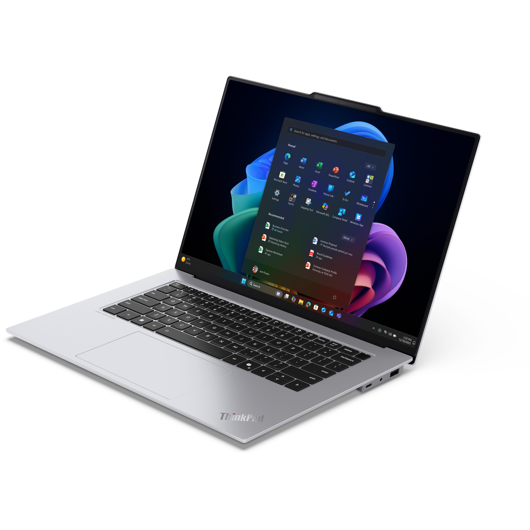 Laptop LENOVO ThinkPad X9 15 G1 (15,3" 2.8K, Intel Core Ultra 7, 32GB RAM, 1TB SSD, Windows 11 Pro) – internacionalna non HR tipkovnica-9