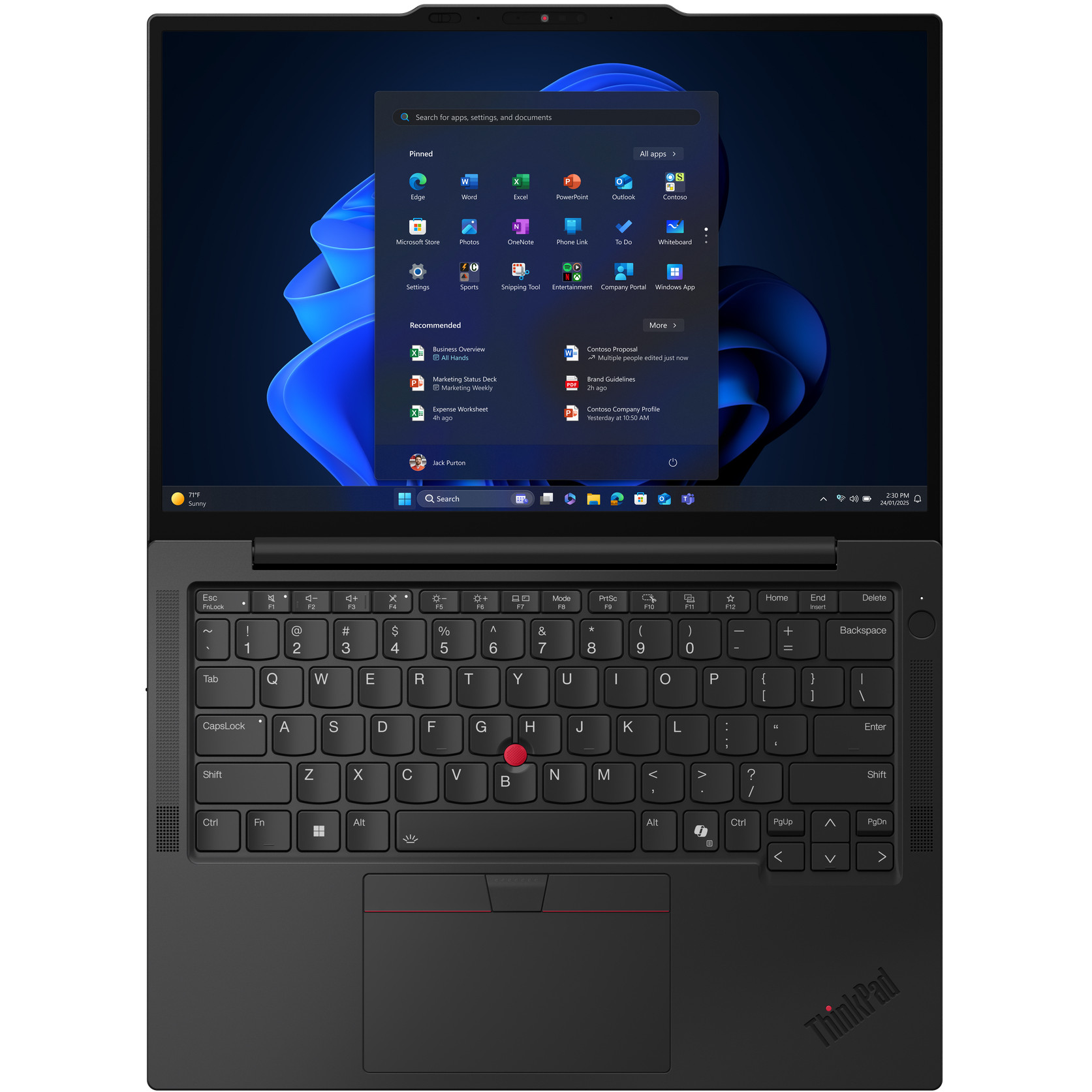 Laptop LENOVO ThinkPad X13 G6 (13,3" WUXGA, Intel Core Ultra 5 225U, 32GB RAM, 1TB SSD, Windows 11 Pro, crna) – internacionalna non HR tipkovnica-7