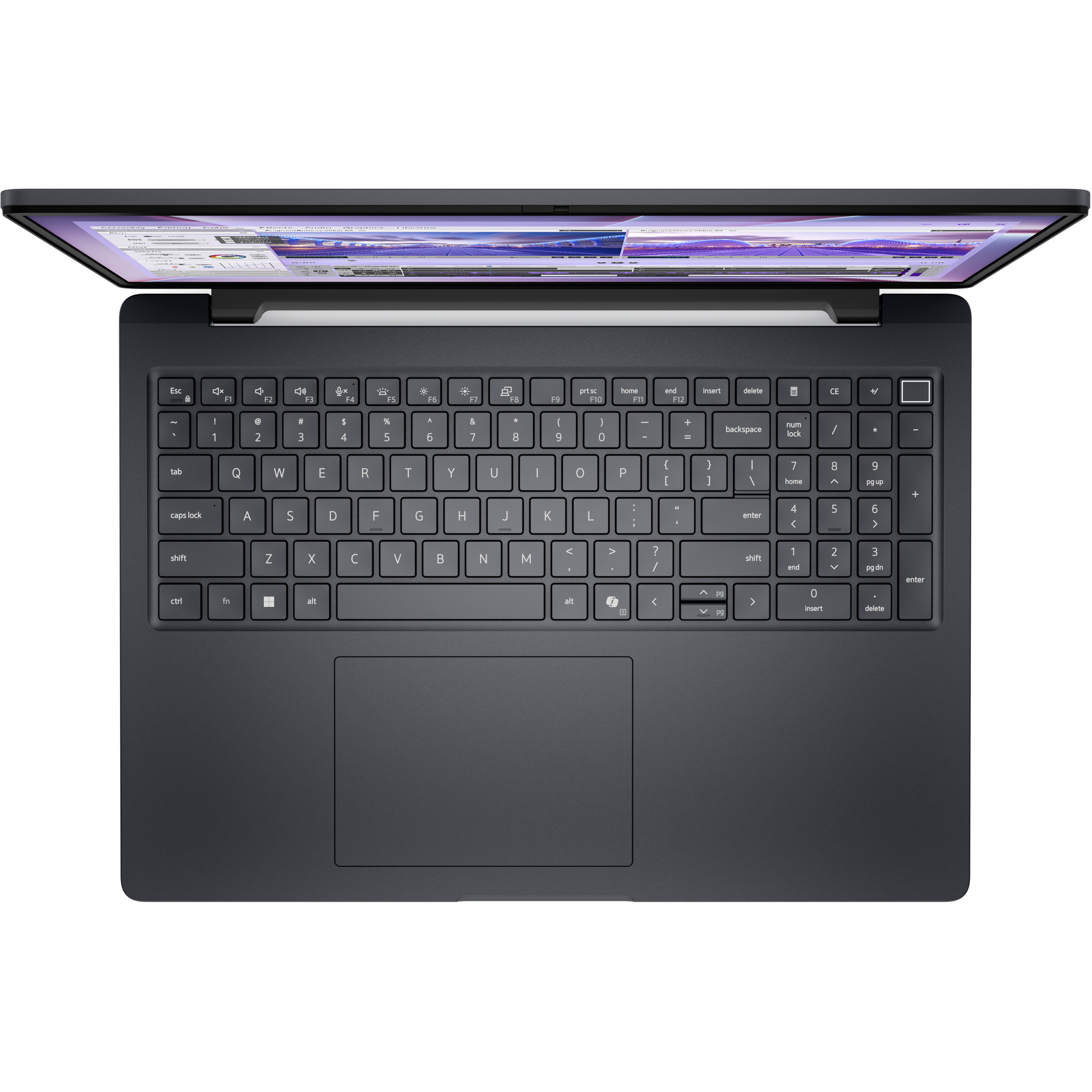 Laptop DELL Pro Max 16 MC16250 U7-265H (16" FHD+, Intel, 16GB RAM, 512GB SSD, Nvidia RTX 500, W11 Pro) – internacionalna non HR tipkovnica-5