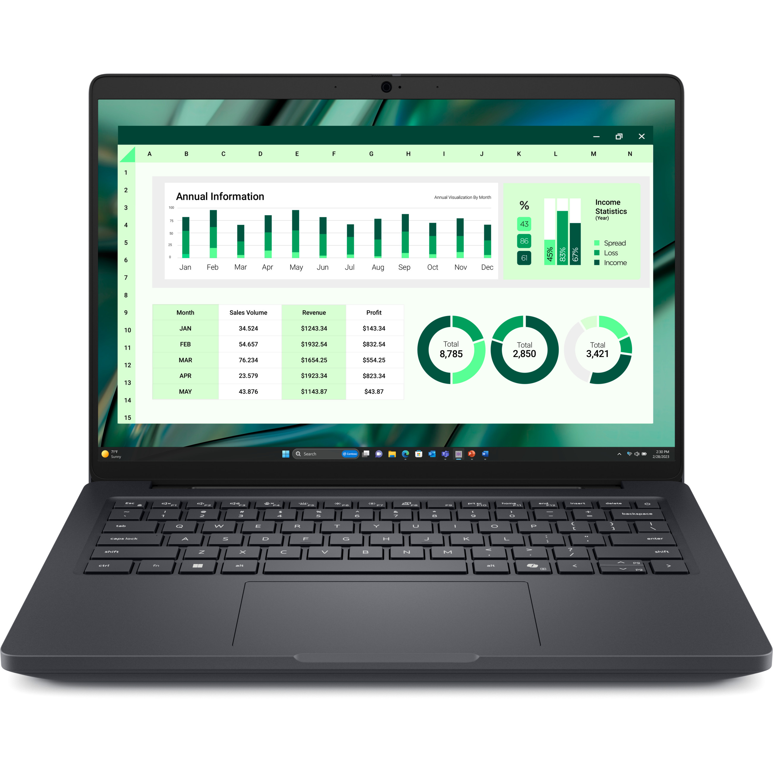 Laptop DELL Pro Max 14 MC14250 U7-265H (14" FHD+, Intel Core i7, 16GB RAM, 512GB SSD, Windows 11 Pro, hrvatska tipkovnica) – internacionalna non HR tipkovnica