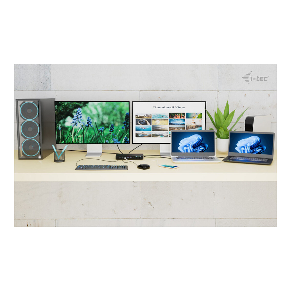Docking Station I-TEC USB-C KVM DOCKING STATION-7