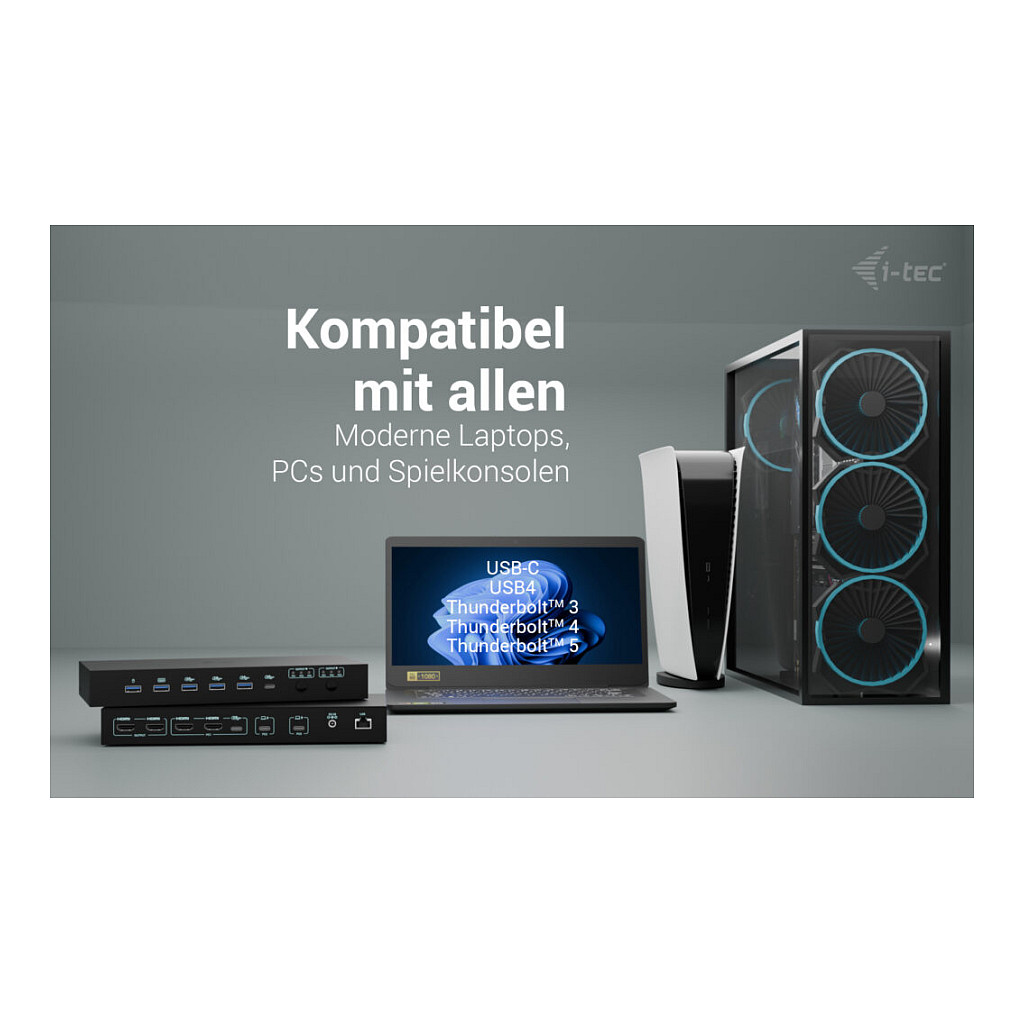 Docking Station I-TEC USB-C KVM DOCKING STATION-9