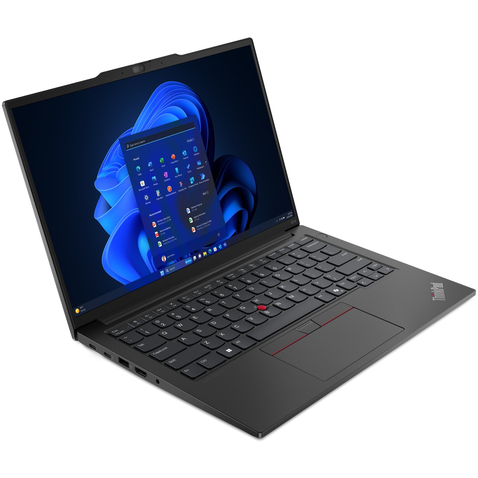 Laptop LENOVO ThinkPad E14 E6 CU7 (14" FHD, Intel Core i5, 32GB RAM, 1TB SSD, Windows 11 Pro) – internacionalna non HR tipkovnica-11