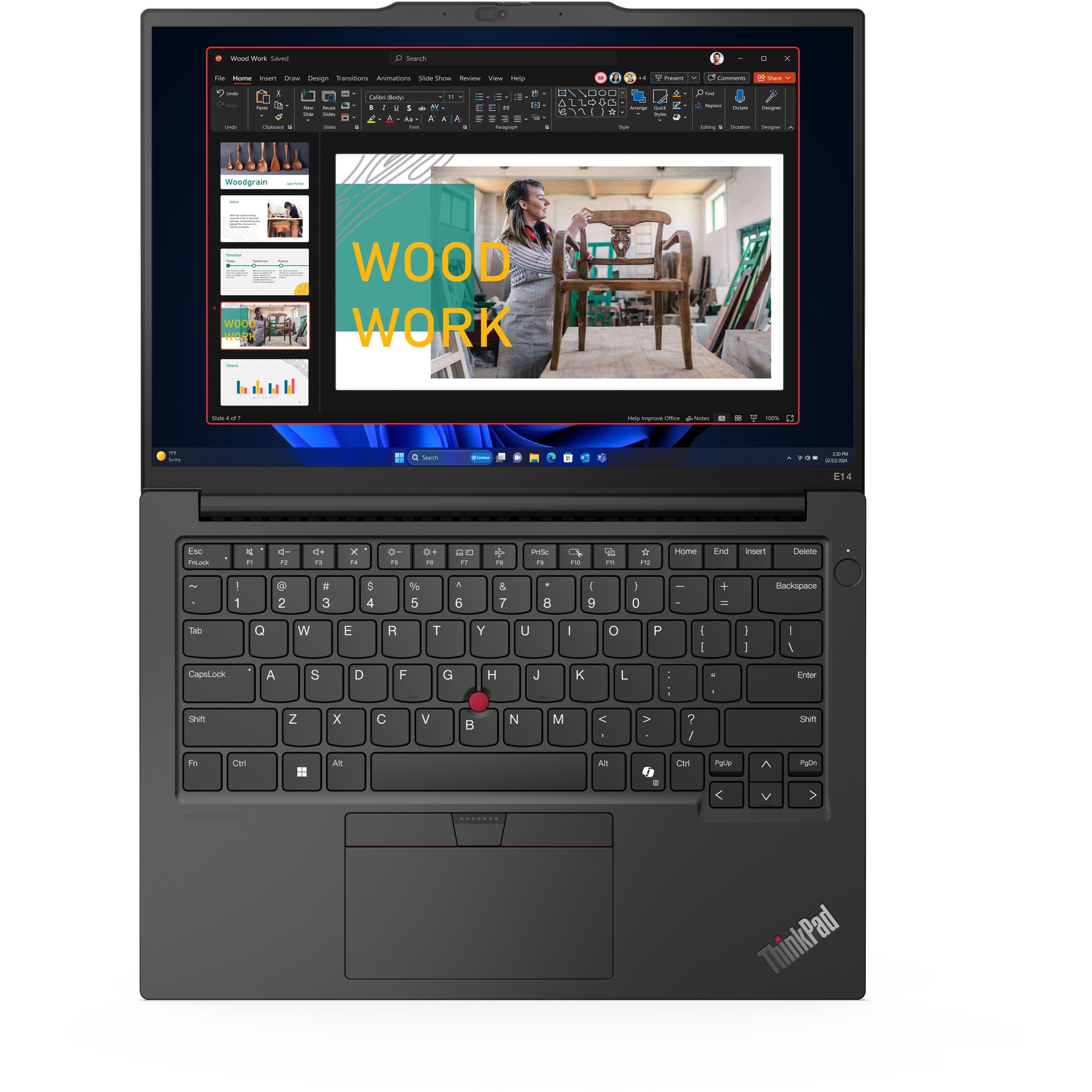 Laptop LENOVO ThinkPad E14 E6 CU7 (14" FHD, Intel Core i5, 32GB RAM, 1TB SSD, Windows 11 Pro) – internacionalna non HR tipkovnica-16