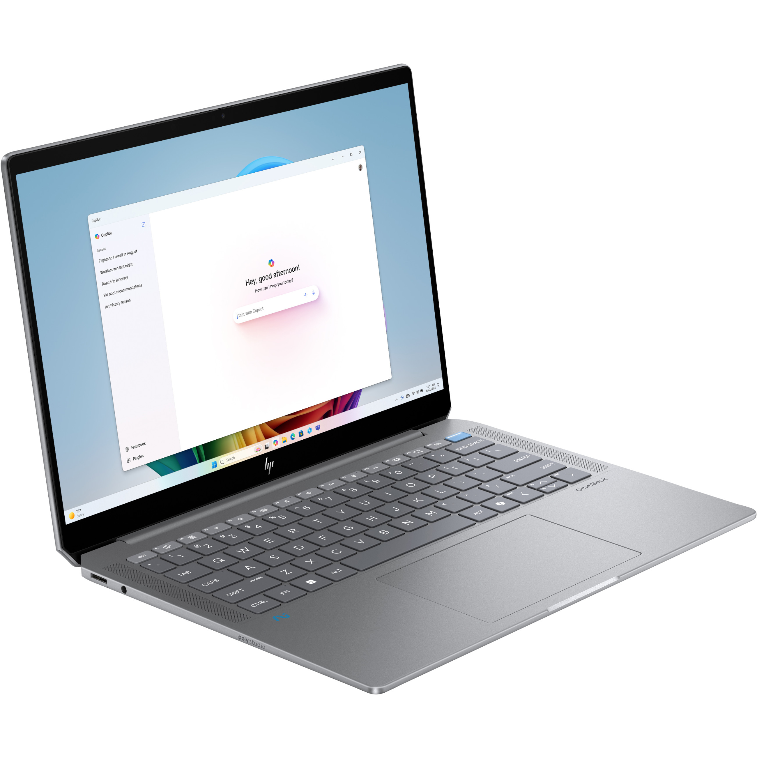 Laptop HP OMNIBOOK ULTRA 14-FD0099NG (35,6 cm, 14"), AMD Ryzenâ„¢ AI 9 HX 375 – internacionalna non HR tipkovnica-1