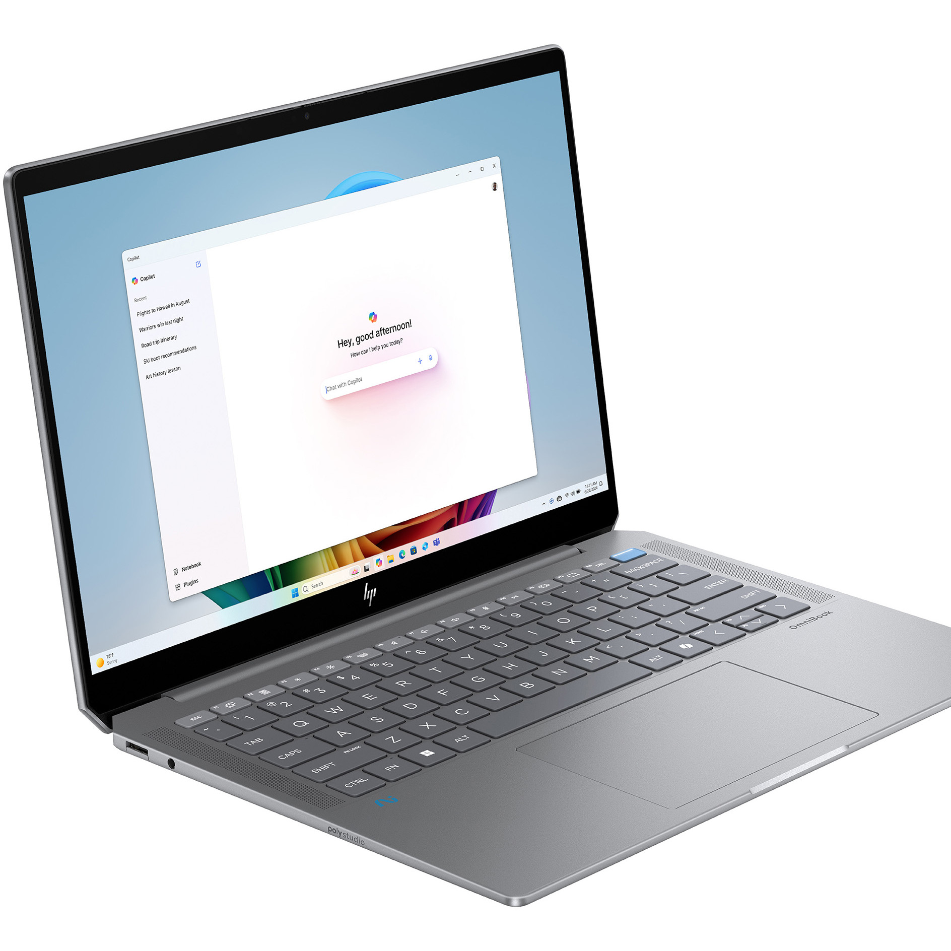 Laptop HP OMNIBOOK ULTRA 14-FD0099NG (35,6 cm, 14"), AMD Ryzenâ„¢ AI 9 HX 375 – internacionalna non HR tipkovnica-4