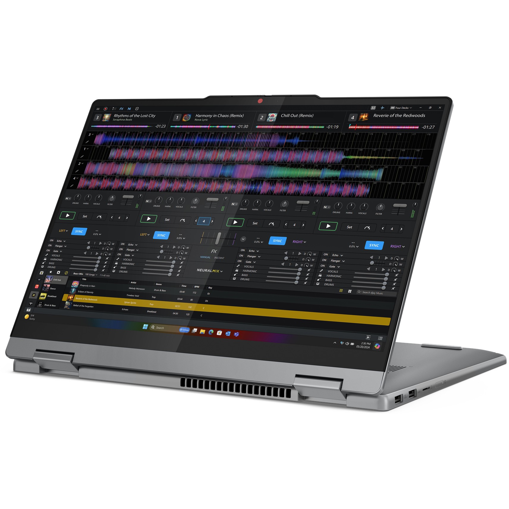 Laptop LENOVO IdeaPad 5 2-in-1 14Q8X9 (14" WUXGA OLED, Snapdragon® X Plus, 16GB RAM, 1TB SSD, Windows 11, hrvatska tipkovnica) – internacionalna non HR tipkovnica-17