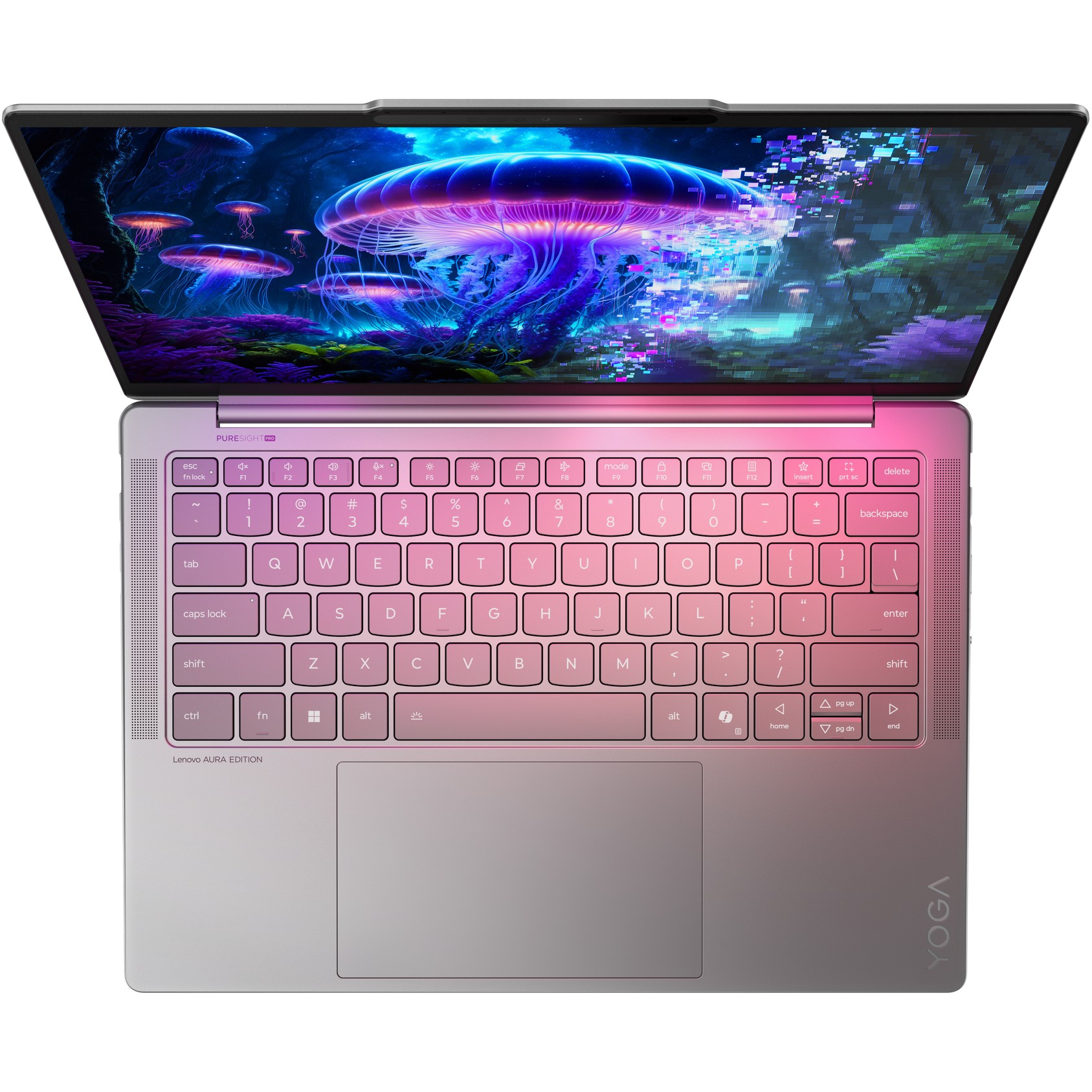 Laptop LENOVO Yoga Slim 7 Aura Edition 14ILL10 (14" WUXGA OLED, Core Ultra 5 226V, 16GB RAM, 512GB SSD, Windows 11, hrvatska tipkovnica) – internacionalna non HR tipkovnica-9
