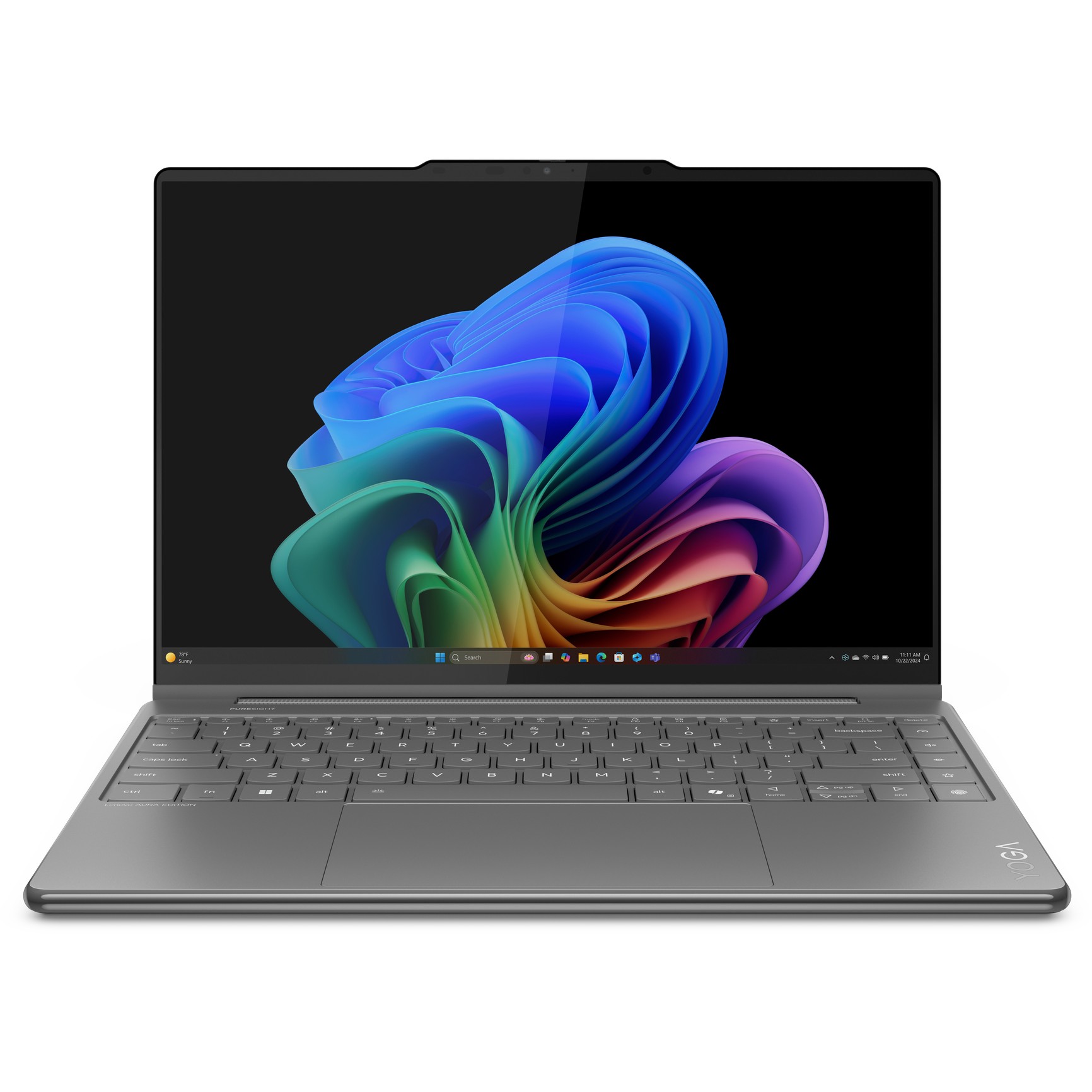 Laptop LENOVO Yoga 9 2-in-1 14ILL10 (14" WQUXGA OLED, Core Ultra 7, 32GB RAM, 1TB SSD, Win11, hrvatska tipkovnica) – internacionalna non HR tipkovnica