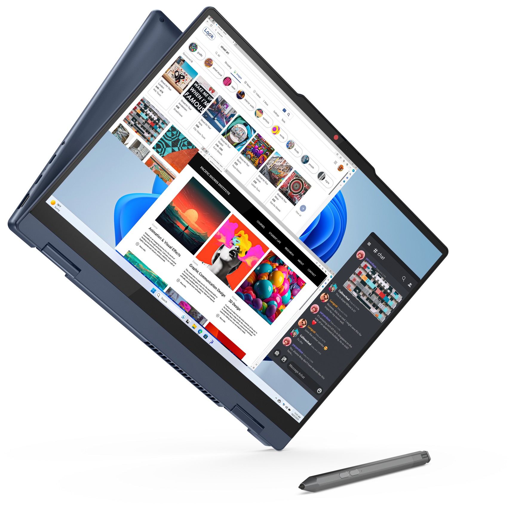 Laptop LENOVO IdeaPad 5 14IRH9 (14 inch, 1920x1080, Intel Core i5, 16GB RAM, 512GB SSD, Intel Iris Xe, Windows 11, hrvatska tipkovnica, srebrna) – internacionalna non HR tipkovnica-2