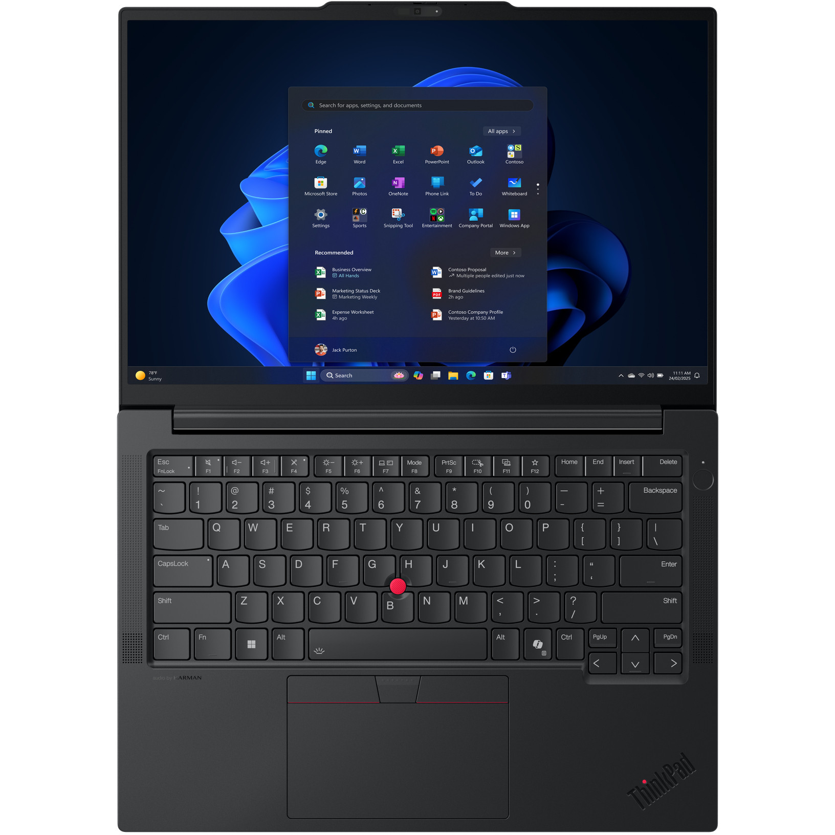 Laptop LENOVO ThinkPad E14 G7 14" Ultra7 258V (32GB RAM, 1TB SSD, WUXGA, Windows 11 Pro) – internacionalna non HR tipkovnica-11