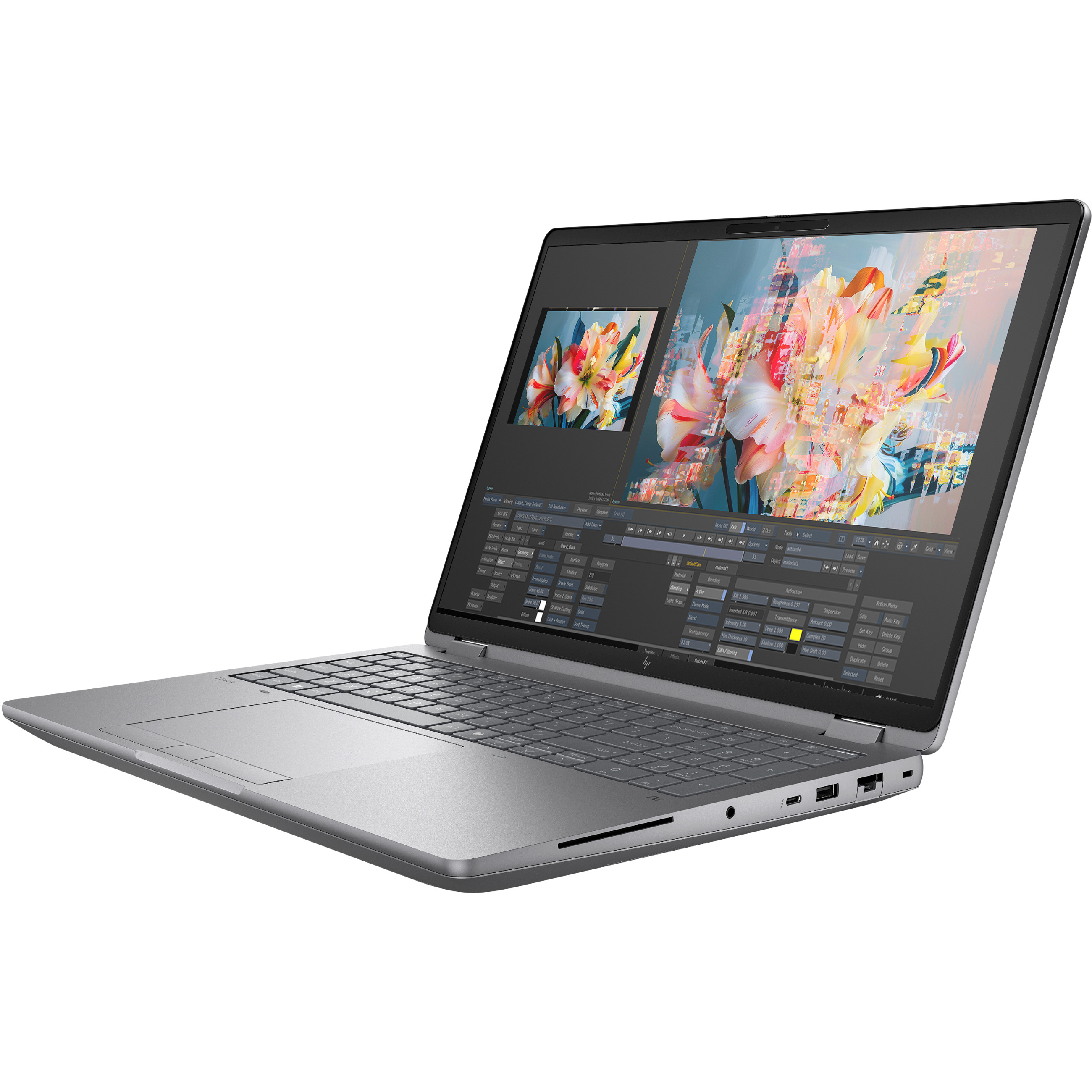 Laptop HP ZBOOK FURY 16 G1I U9-285HX (16" ekran, 2560x1600, Intel Core i9, 32GB RAM, 1TB SSD, NVIDIA RTX 4070, Windows 11, hrvatska tipkovnica, siva boja) – internacionalna non HR tipkovnica-2