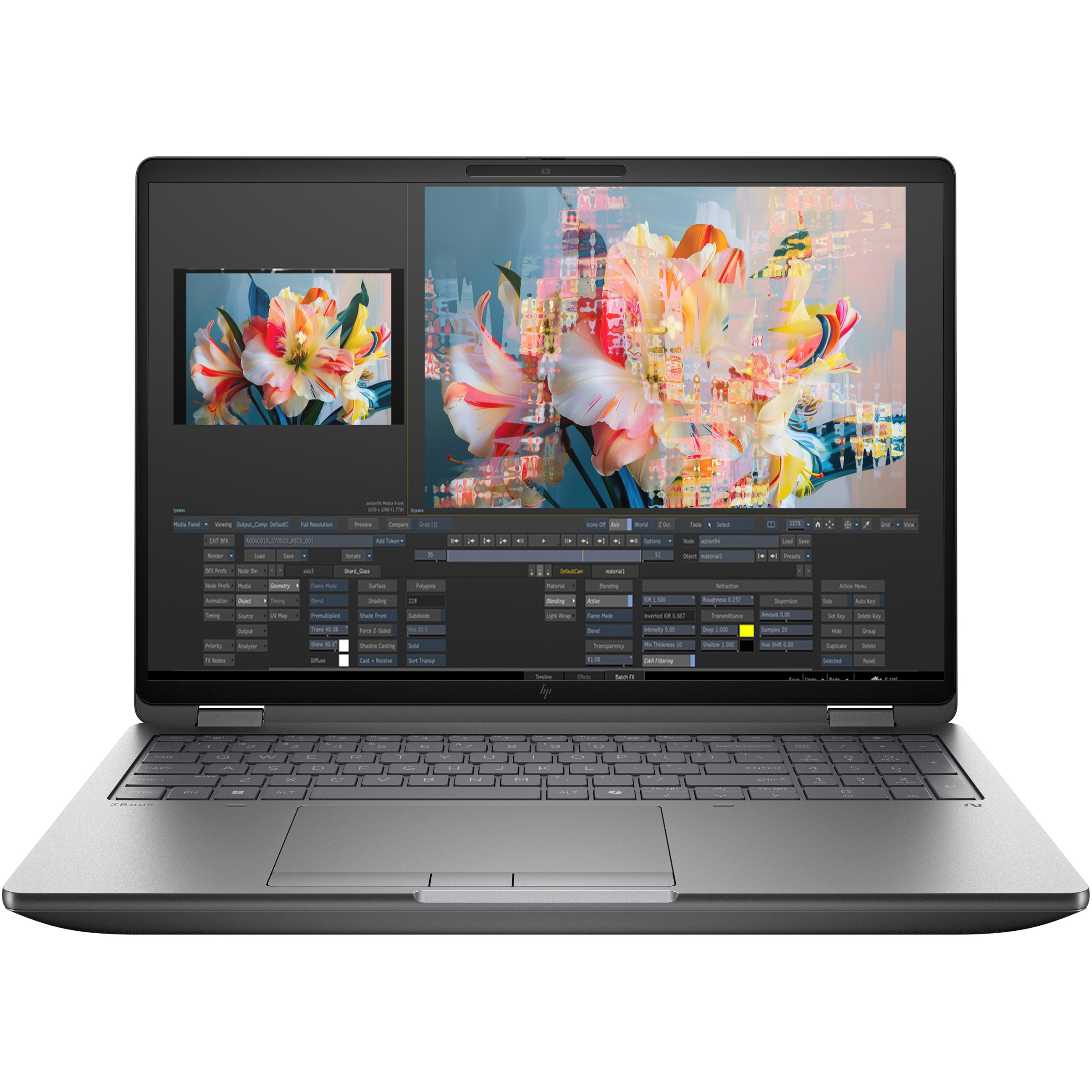 Laptop HP ZBOOK FURY 16 G1I U7-265HX (16" ekran, 2560x1600, Intel Core i7-265HX, 32GB RAM, 1TB SSD, NVIDIA RTX A5000, Windows 11, hrvatska tipkovnica, siva) – internacionalna non HR tipkovnica-0