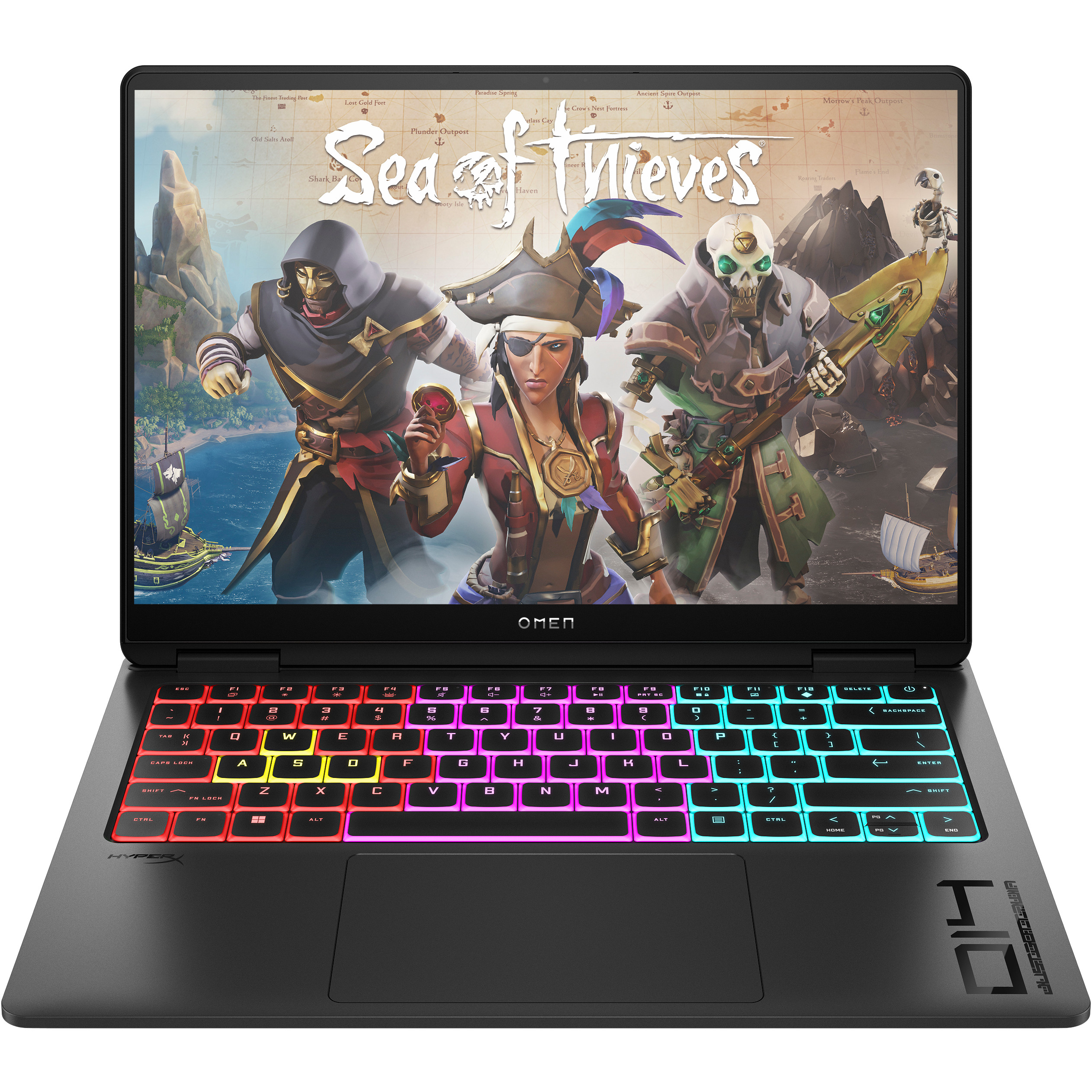 Laptop HP OMEN Transcend 14-fb0073ng (14" 2.8K OLED 120Hz, Intel Core Ultra 7 155H, 16GB RAM, 1TB SSD, NVIDIA GeForce RTX 4060 8GB, Windows 11 Home, Non-HR tipkovnica, Shadow Black)