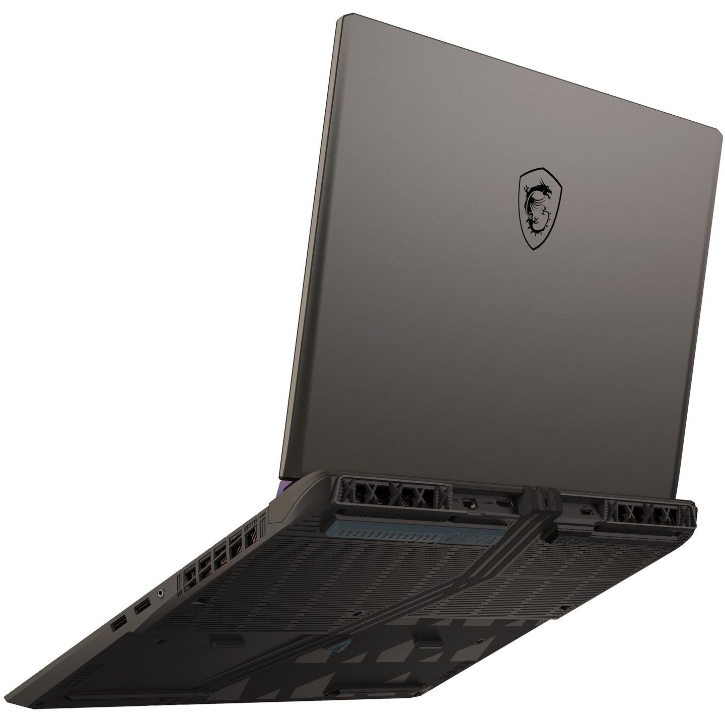 Laptop MSI Vector 16 HX AI A2XWHG-074 (16" ekran, 2560x1600, Intel Core Ultra 7 255HX, 16 GB RAM, 512 GB SSD, NVIDIA GeForce RTX 5070 Ti, Windows 11 Home, siva boja) – internacionalna non HR tipkovnica-2