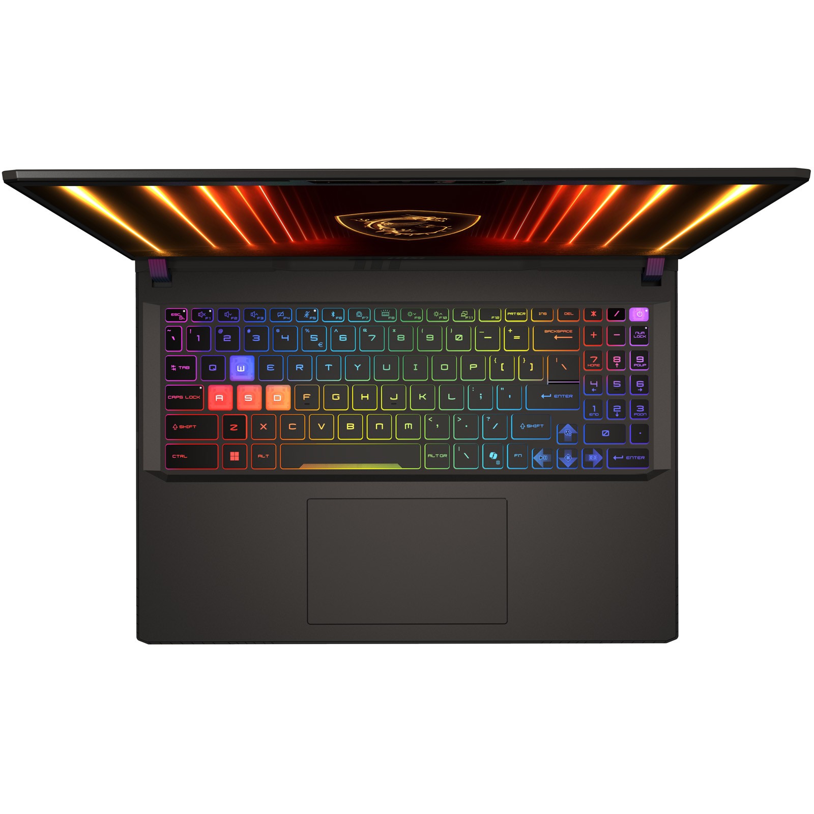 Laptop MSI Vector 16 HX AI A2XWHG-074 (16" ekran, 2560x1600, Intel Core Ultra 7 255HX, 16 GB RAM, 512 GB SSD, NVIDIA GeForce RTX 5070 Ti, Windows 11 Home, siva boja) – internacionalna non HR tipkovnica-3