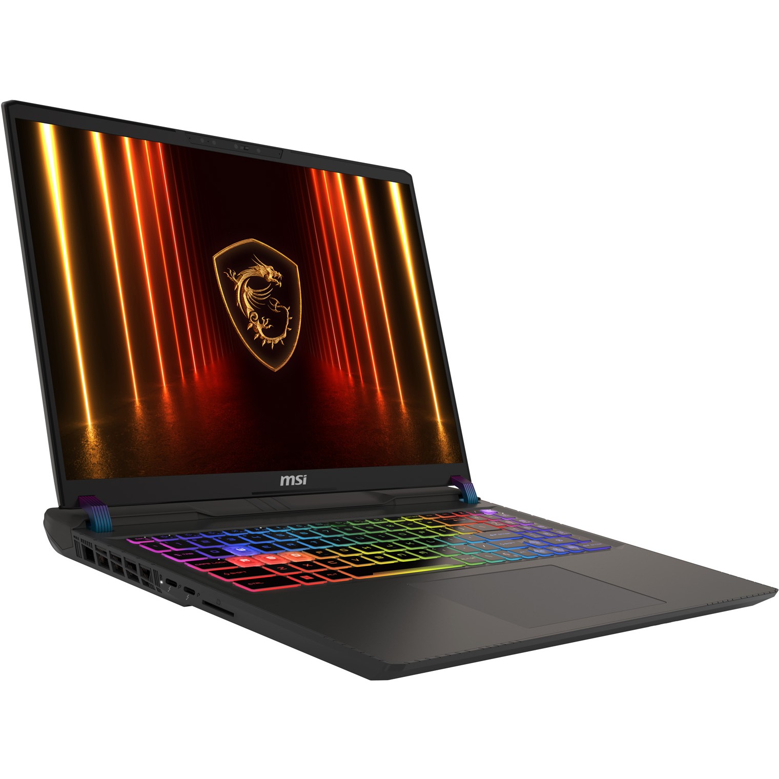 Laptop MSI Vector 16 HX AI A2XWHG-074 (16" ekran, 2560x1600, Intel Core Ultra 7 255HX, 16 GB RAM, 512 GB SSD, NVIDIA GeForce RTX 5070 Ti, Windows 11 Home, siva boja) – internacionalna non HR tipkovnica-7