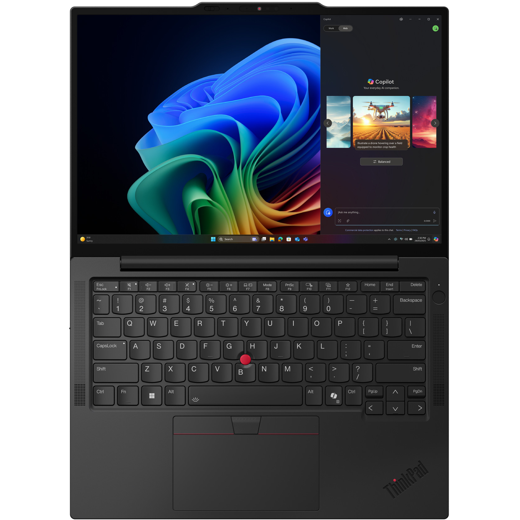 Laptop LENOVO ThinkPad X13 AMD G6 (13.3" WUXGA, Ryzen 5, 32GB RAM, 1TB SSD, Windows 11 Pro) – internacionalna non HR tipkovnica-7
