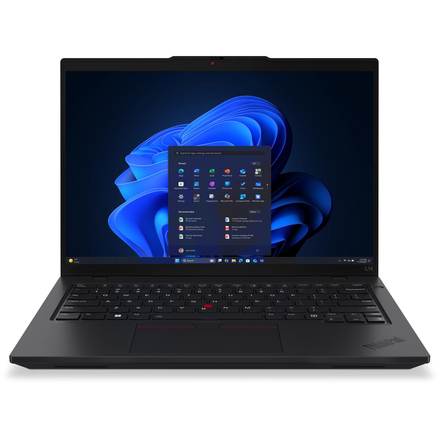 Laptop LENOVO ThinkPad L14 G6 14" Ultra7 255U (16GB RAM, 512GB SSD, WUXGA, Windows 11 Pro) – internacionalna non HR tipkovnica