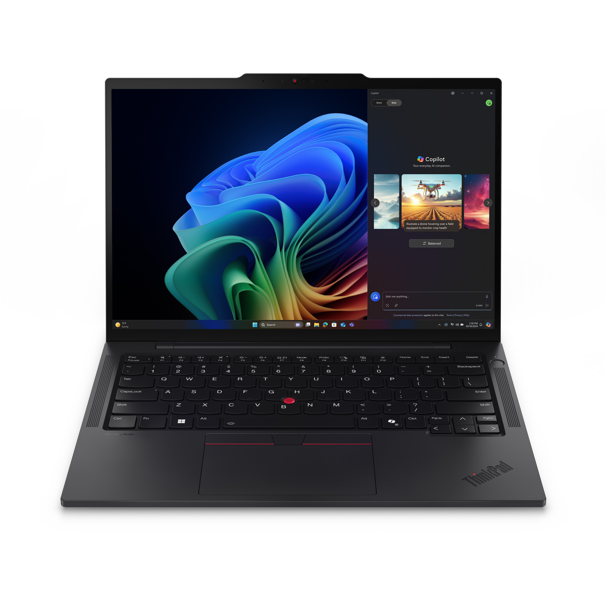 Laptop LENOVO ThinkPad T14s AMD G6 14" (RAI-7-P-350, 32GB RAM, 1TB SSD, WUXGA, Windows 11 Pro) – internacionalna non HR tipkovnica
