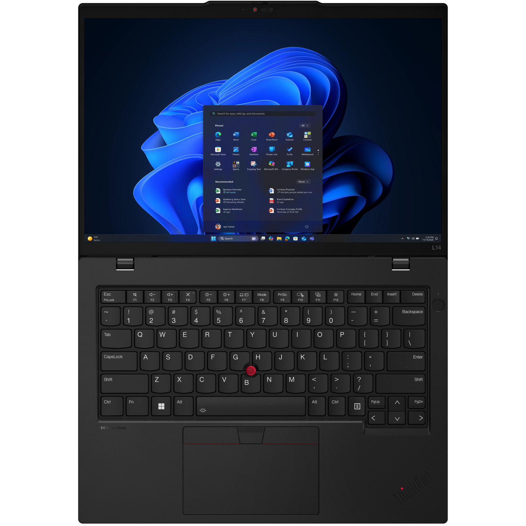 Laptop LENOVO ThinkPad L14 AMD G6 14" (R7-PRO 250, 16GB RAM, 512GB SSD, WUXGA, Windows 11 Pro) – internacionalna non HR tipkovnica-7