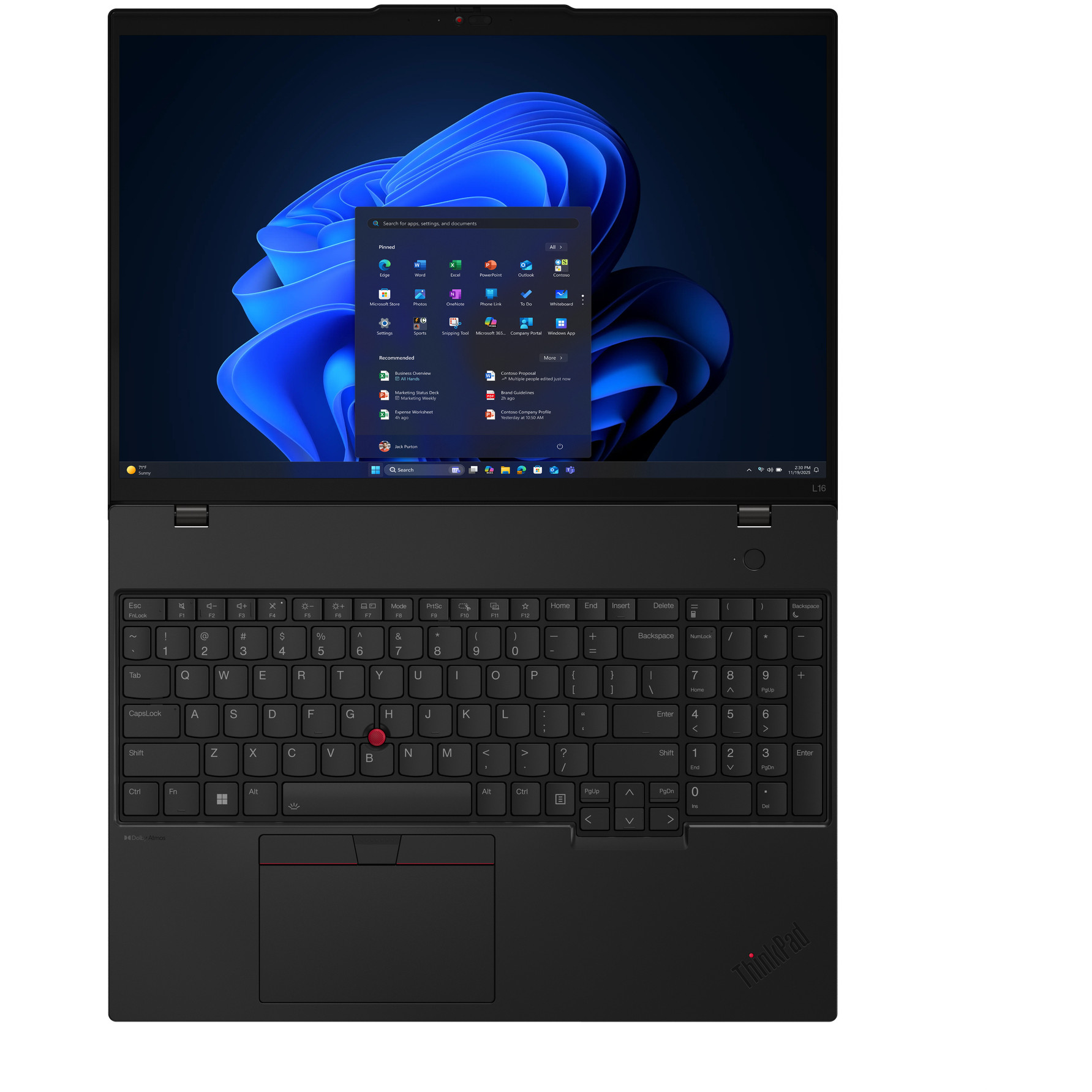 Laptop LENOVO ThinkPad L16 AMD G2 16" R7-Pro 250 (16GB RAM, 512GB SSD, WUXGA, Windows 11 Pro) – internacionalna non HR tipkovnica-7