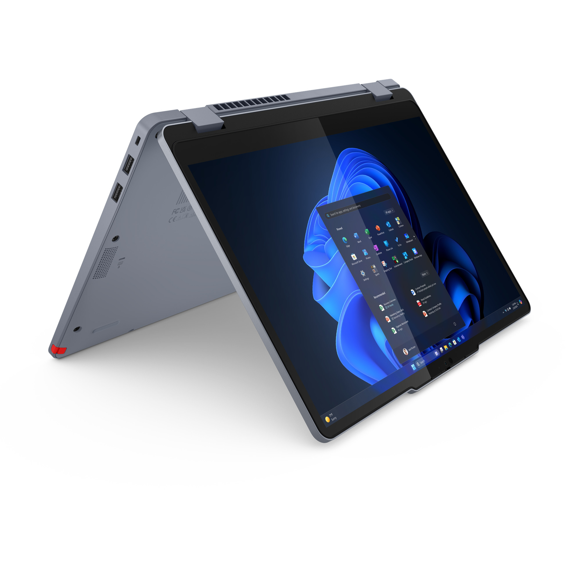 Laptop LENOVO 13w 2-in-1 G3 (13.3" FHD, Core i5 120U, 16GB RAM, 512GB SSD, Windows 11 Pro, integrirani stylus, dodirni ekran) – internacionalna non HR tipkovnica-10