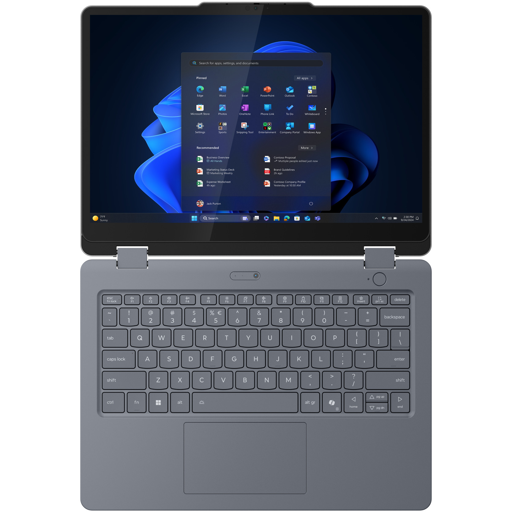 Laptop LENOVO 13w 2-in-1 G3 (13.3" FHD, Core i5 120U, 16GB RAM, 512GB SSD, Windows 11 Pro, integrirani stylus, dodirni ekran) – internacionalna non HR tipkovnica-14