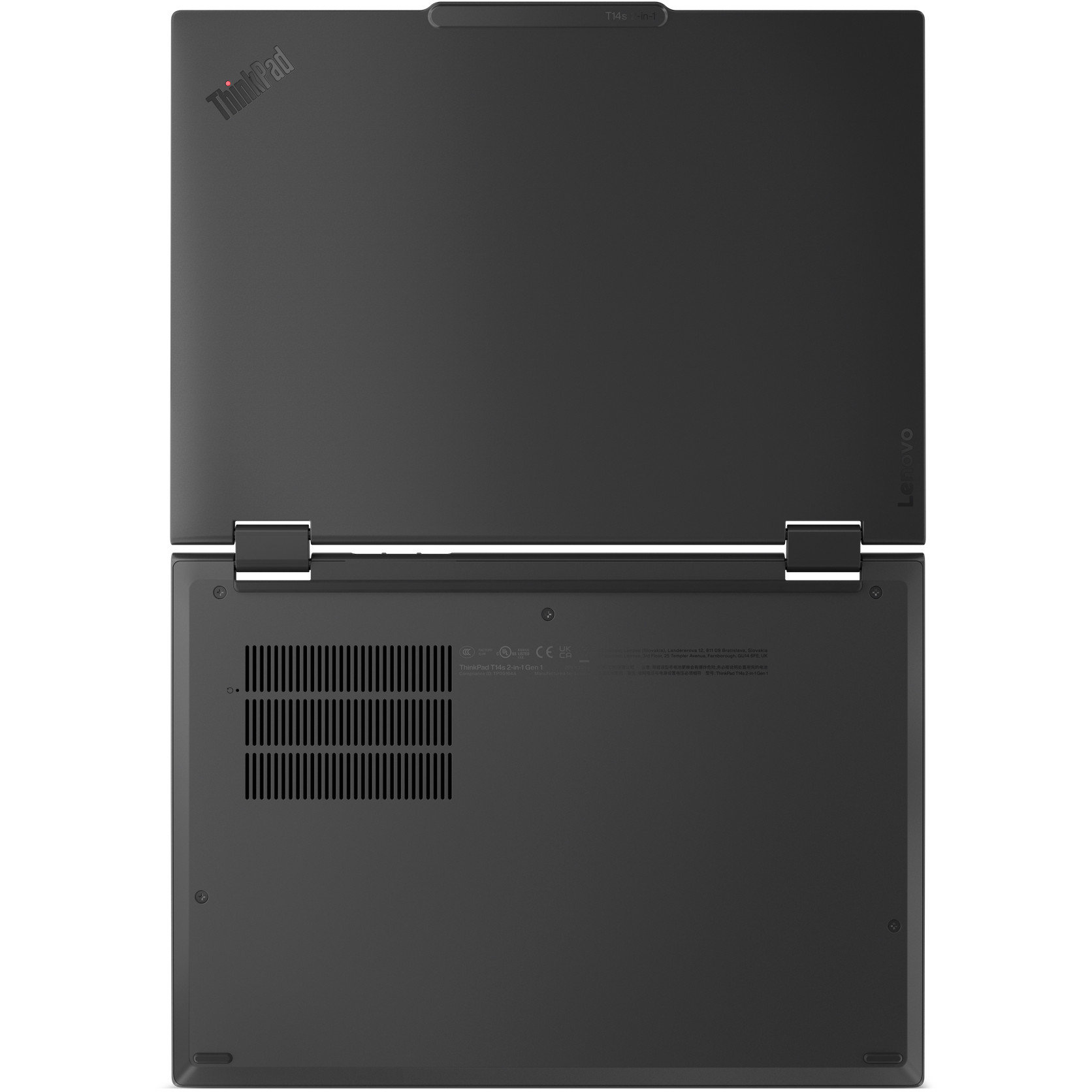 Laptop LENOVO ThinkPad T14s 2-in-1 G1 CU5 225U (14" FHD, i5, 16GB RAM, 512GB SSD, Intel UHD, Windows 11 Pro, hrvatska tipkovnica, crna) – internacionalna non HR tipkovnica-6