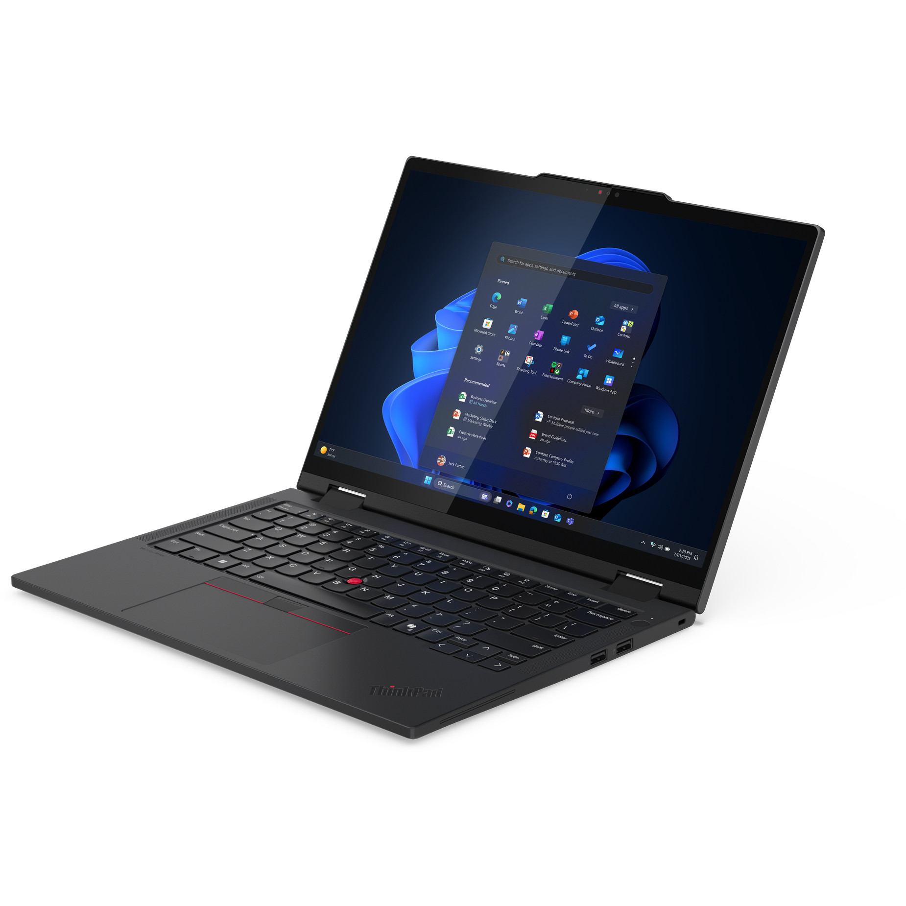 Laptop LENOVO ThinkPad T14s 2-in-1 G1 CU7 255U (14" FHD, i7, 32GB RAM, 1TB SSD, W11P) – internacionalna non HR tipkovnica-10