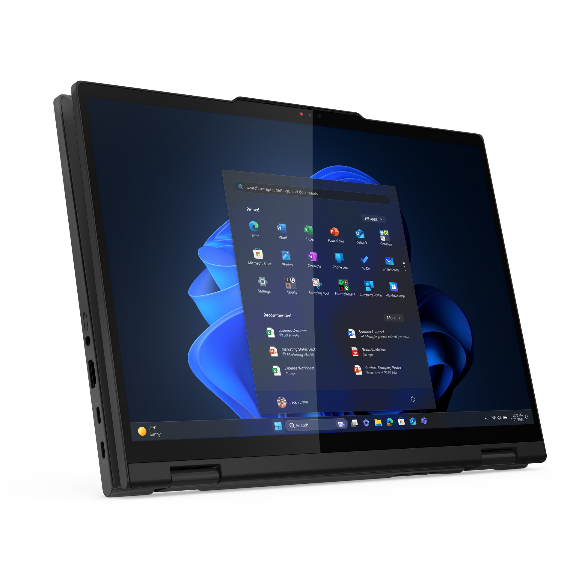 Laptop LENOVO ThinkPad T14s 2-in-1 G1 CU7 255U (14" FHD, i7, 32GB RAM, 1TB SSD, W11P) – internacionalna non HR tipkovnica-14