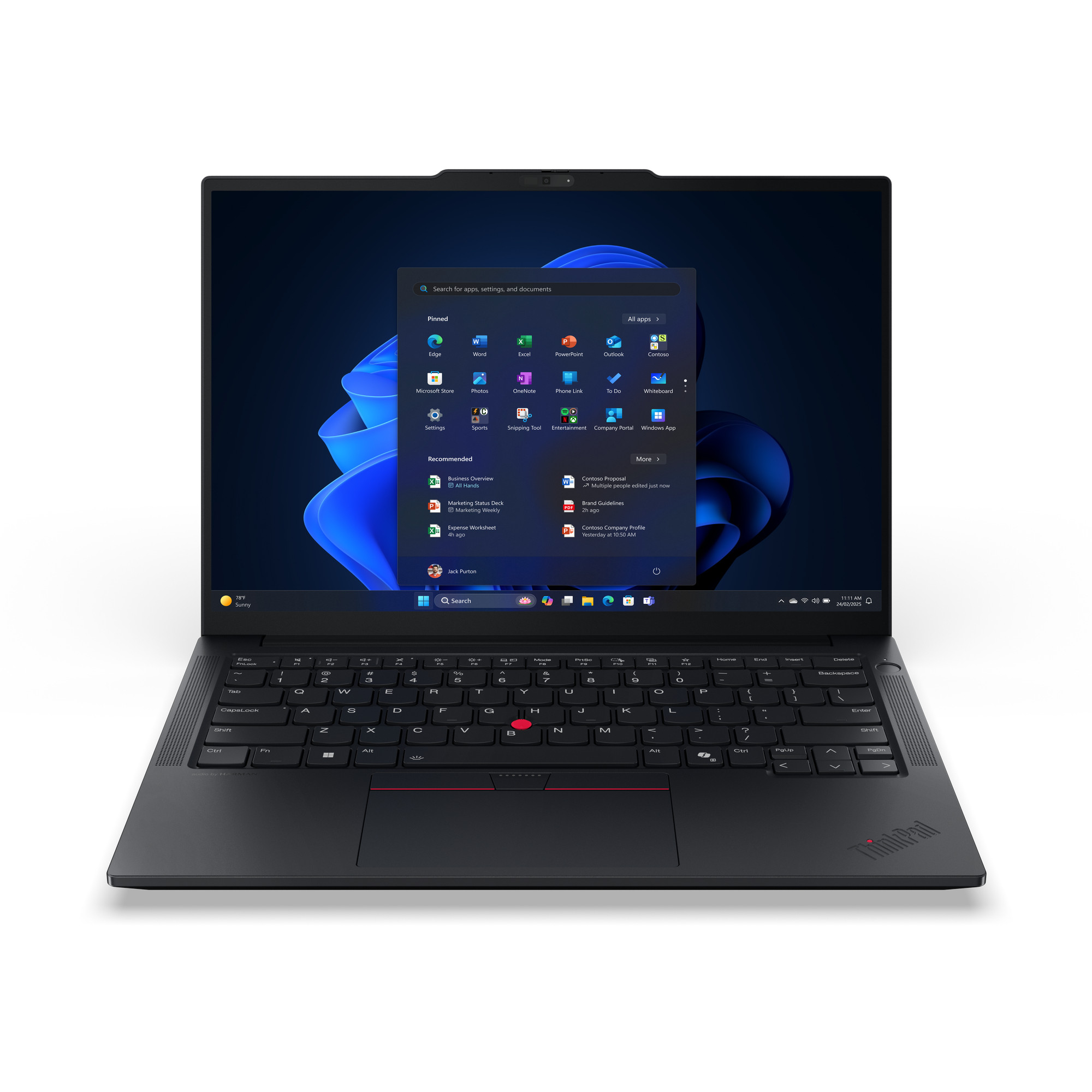 Laptop LENOVO ThinkPad E14 G7 (14" FHD, Ryzen 5 2200U, 32GB RAM, 512GB SSD, Windows 11 Pro) – internacionalna non HR tipkovnica-0