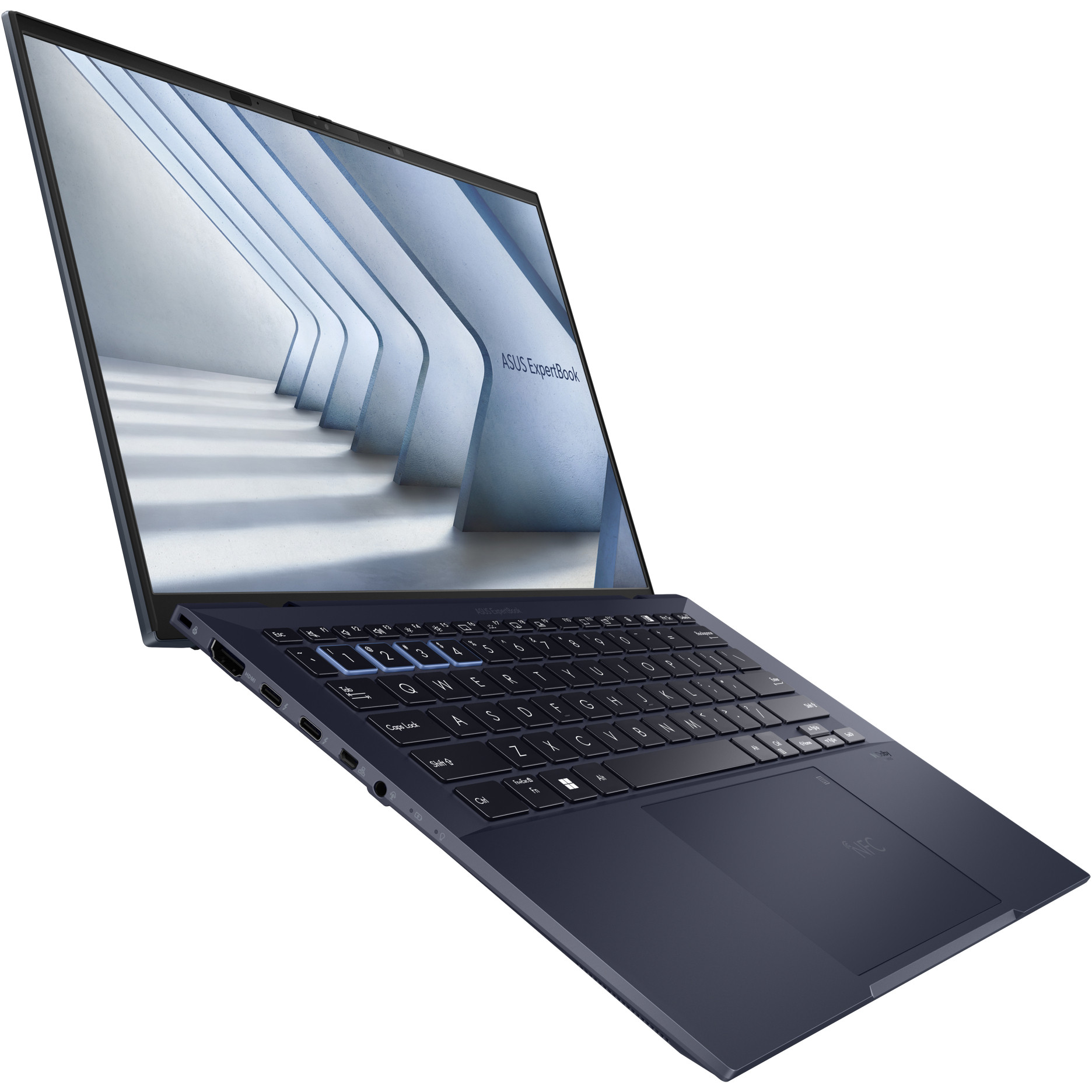 Laptop ASUS ExpertBook B9 14" C7-150U (14" FHD, Intel Core i7, 16GB RAM, 512GB SSD, Intel Iris Xe, Windows 11 Pro, hrvatska tipkovnica, srebrna) – internacionalna non HR tipkovnica-11