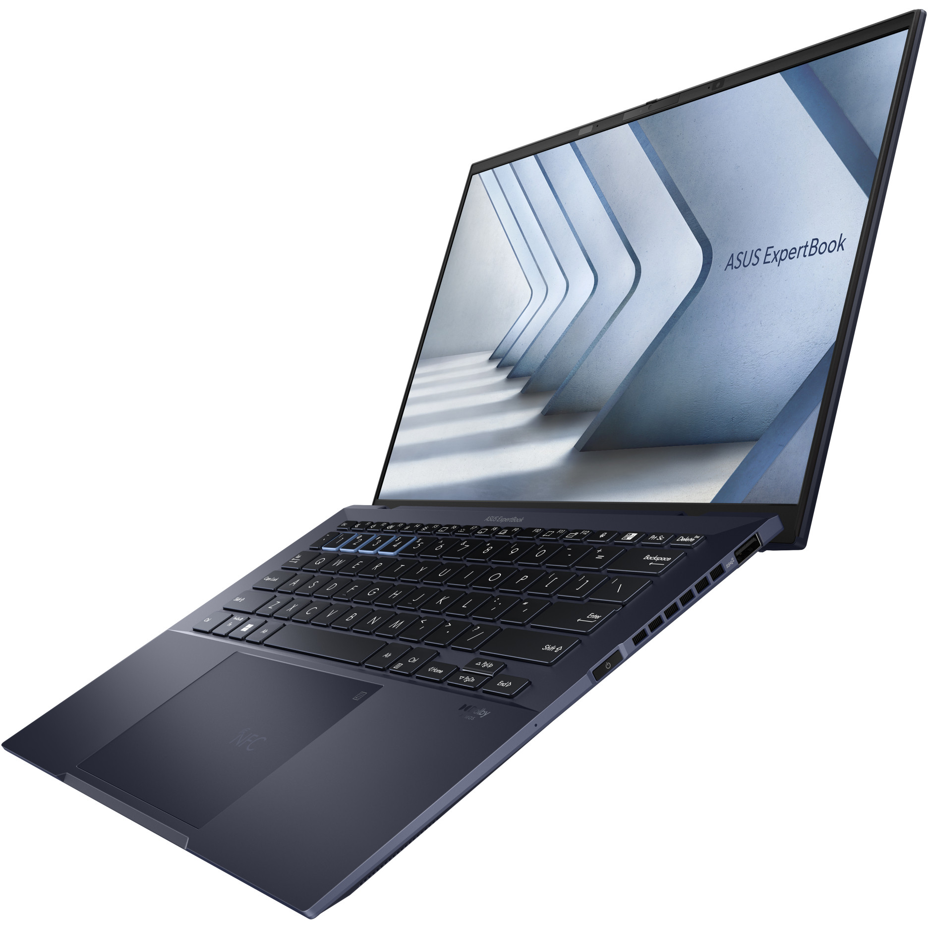 Laptop ASUS ExpertBook B9 14" C7-150U (14" FHD, Intel Core i7, 16GB RAM, 512GB SSD, Intel Iris Xe, Windows 11 Pro, hrvatska tipkovnica, srebrna) – internacionalna non HR tipkovnica-12