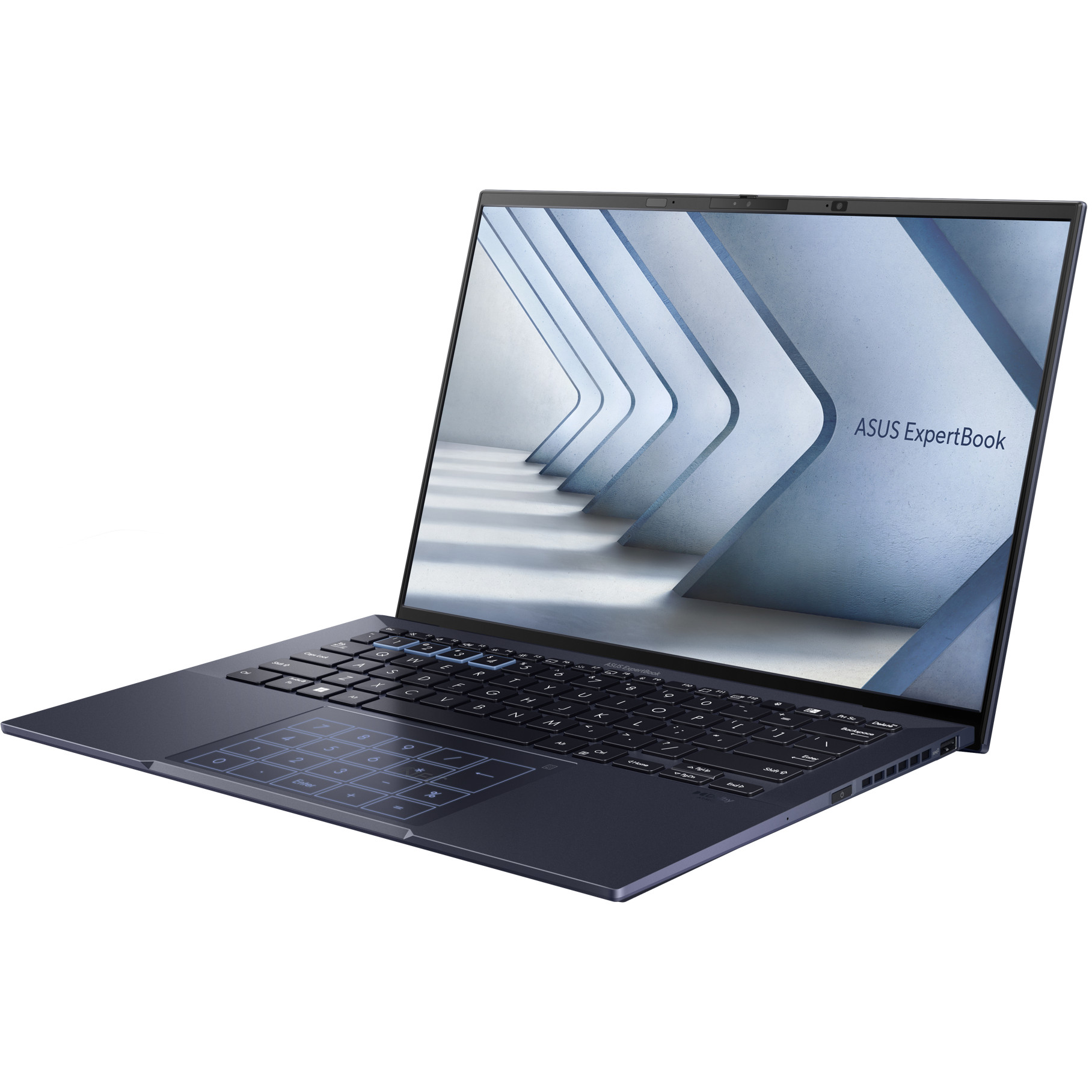 Laptop ASUS ExpertBook B9 14" C7-150U (14" FHD, Intel Core i7, 16GB RAM, 512GB SSD, Intel Iris Xe, Windows 11 Pro, hrvatska tipkovnica, srebrna) – internacionalna non HR tipkovnica-3