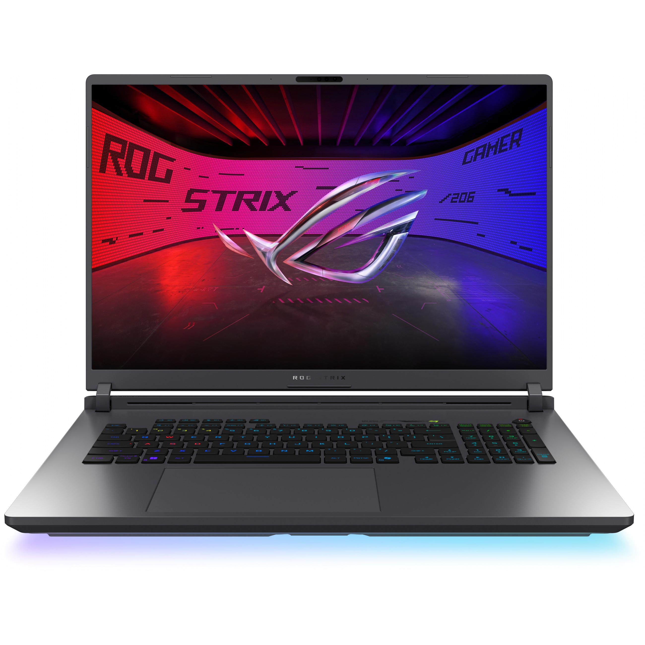 Laptop ASUS ROG Strix G18 G815LR-S8080W (18", IPS, WUXGA, Intel Core Ultra 7 255HX, 32 GB, 1 TB SSD, NVIDIA GeForce RTX 5070 Ti, Windows 11 Home, Non-HR tipkovnica, sivo-zelena)