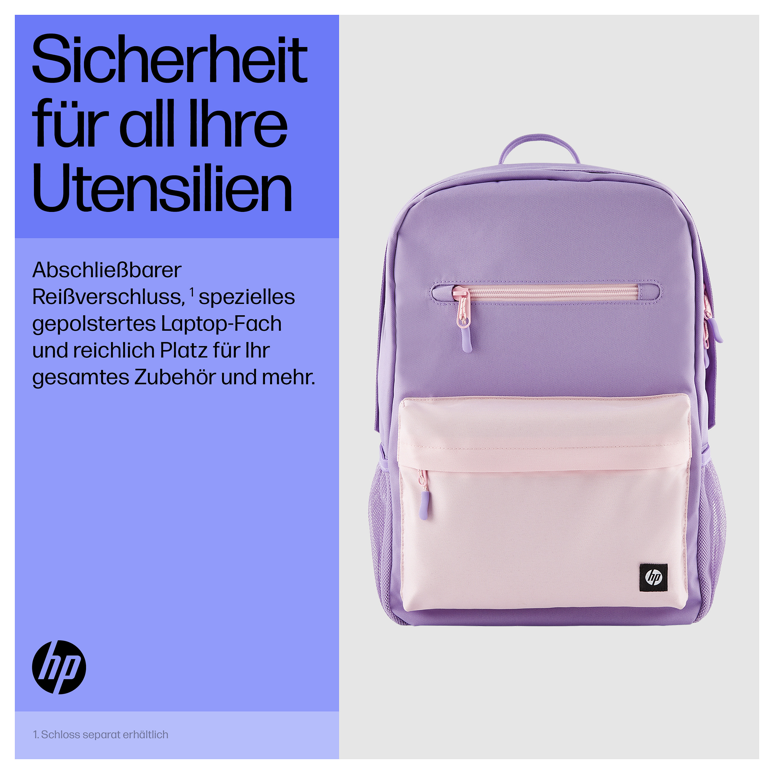 Ruksak HP CAMPUS Lavender-10
