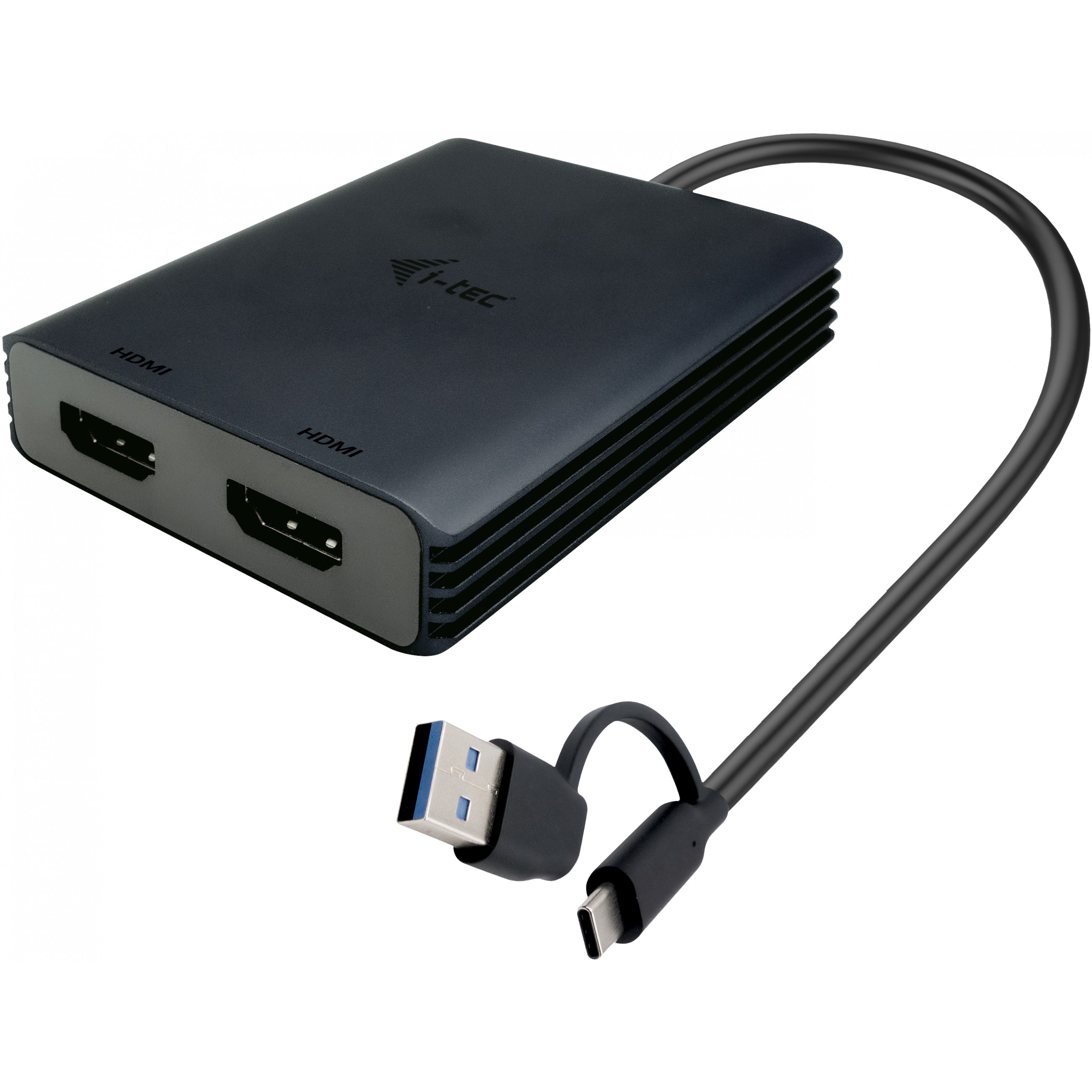 Adapter I-TEC USB-A/C 2X HDMI
